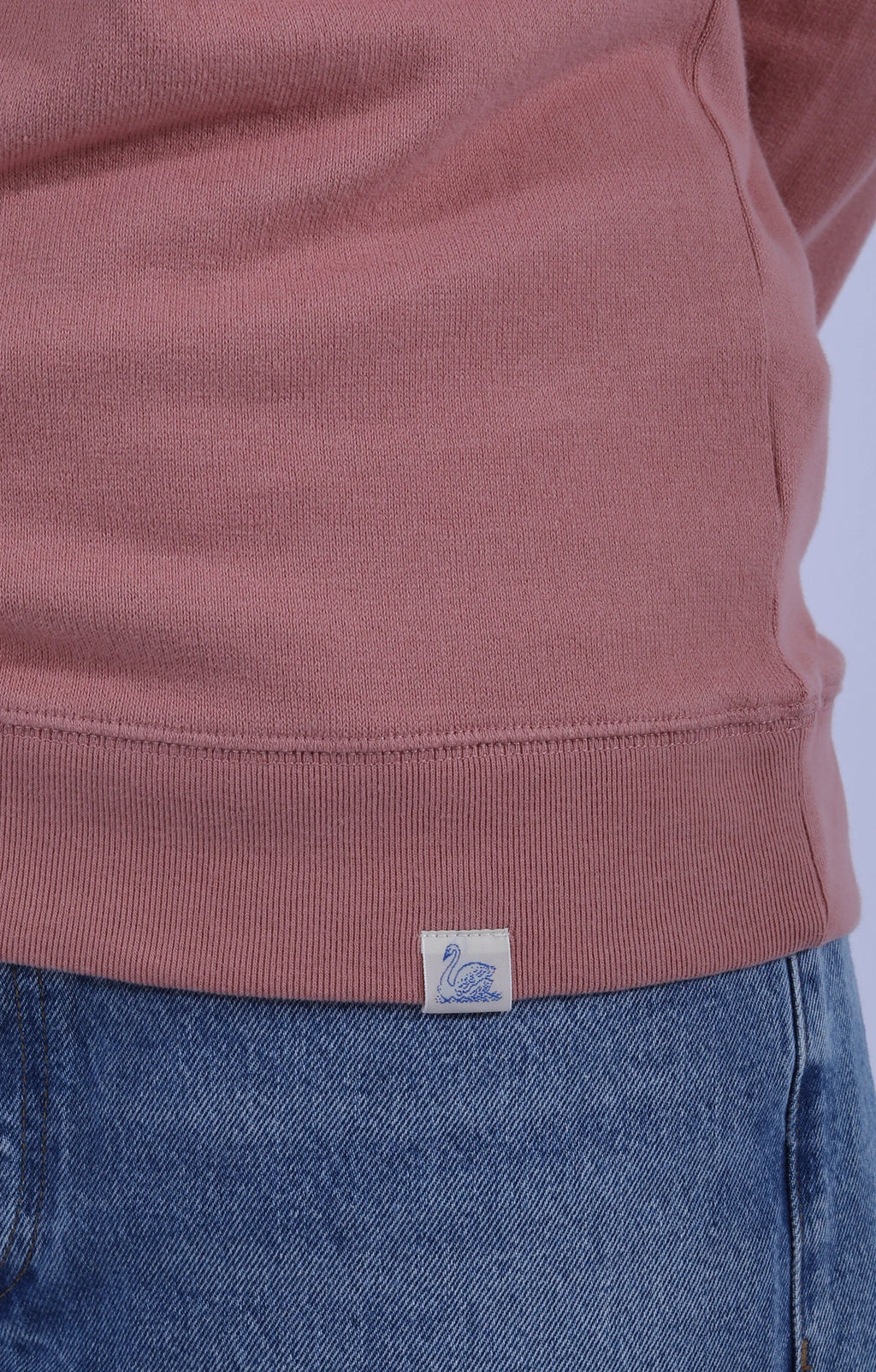 Relaxed Raglan Sweatshirt Rosewood