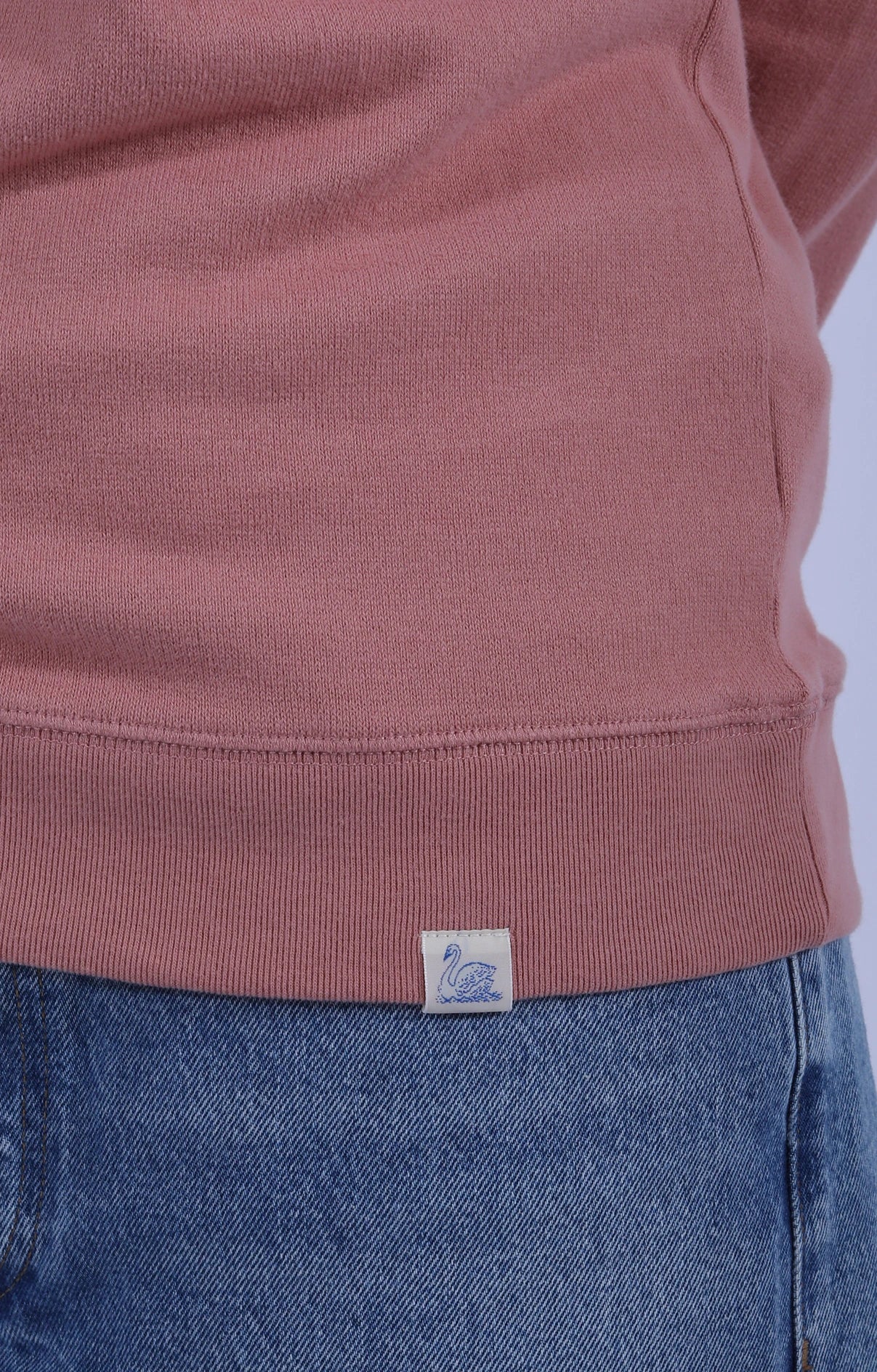 Relaxed Raglan Sweatshirt Rosewood