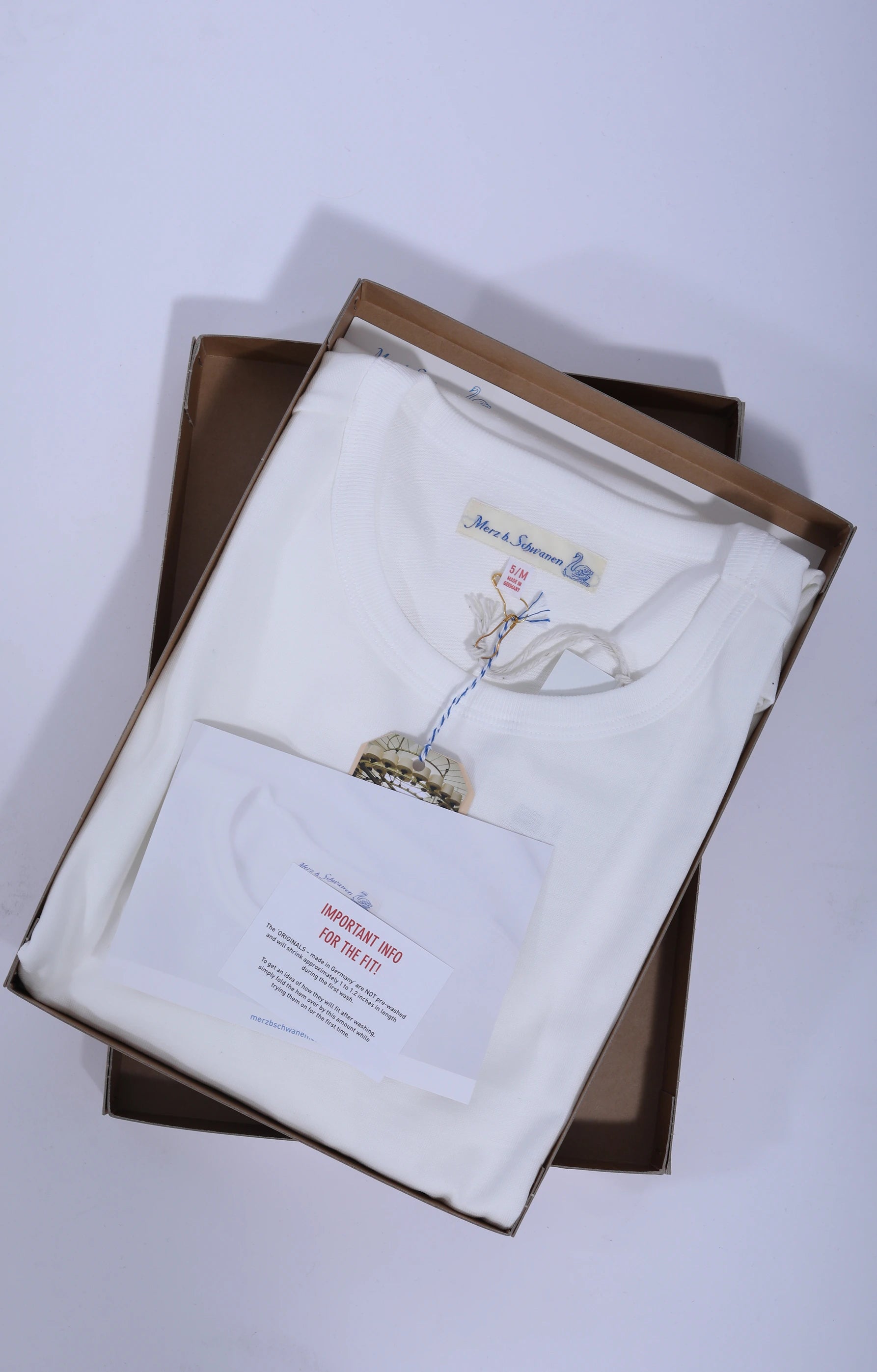 Cropped Classic Fit T-Shirt White