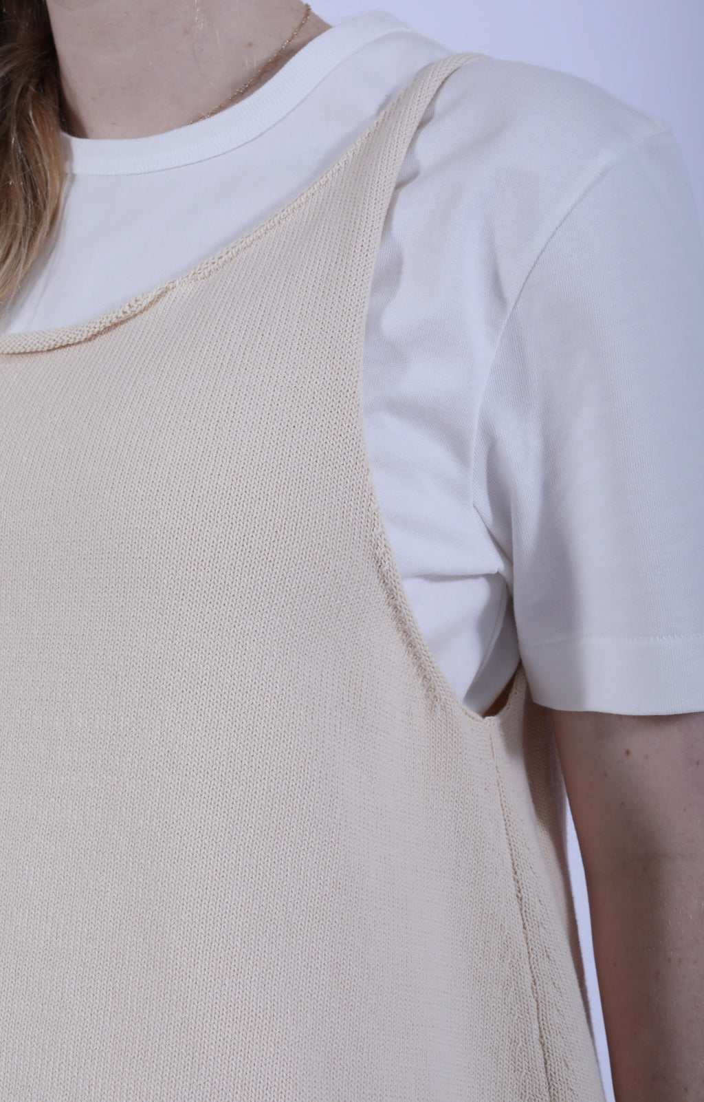 Cotton Yarn Thea Top Merengue