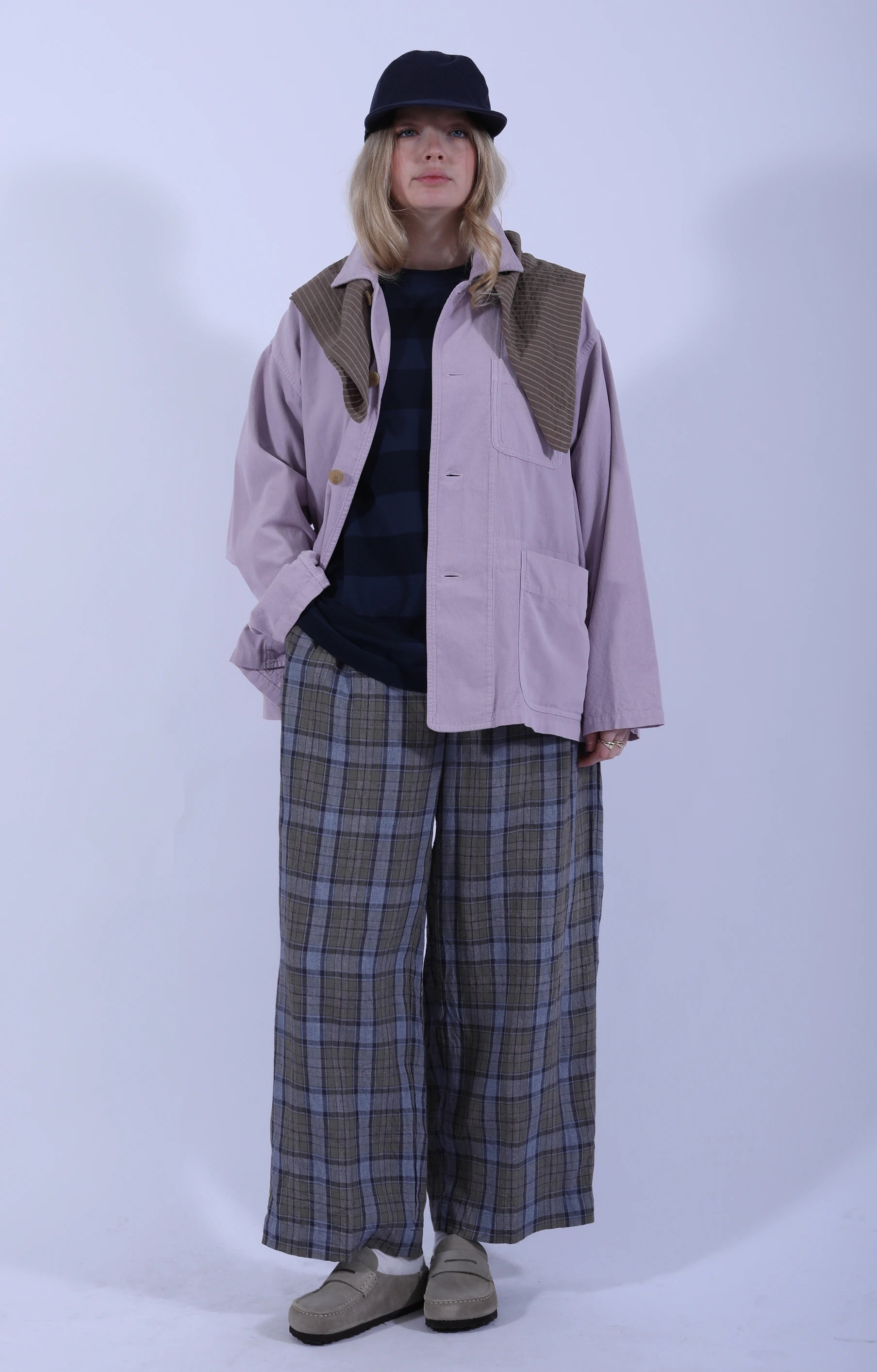Jacket Shirt Cord Lavender