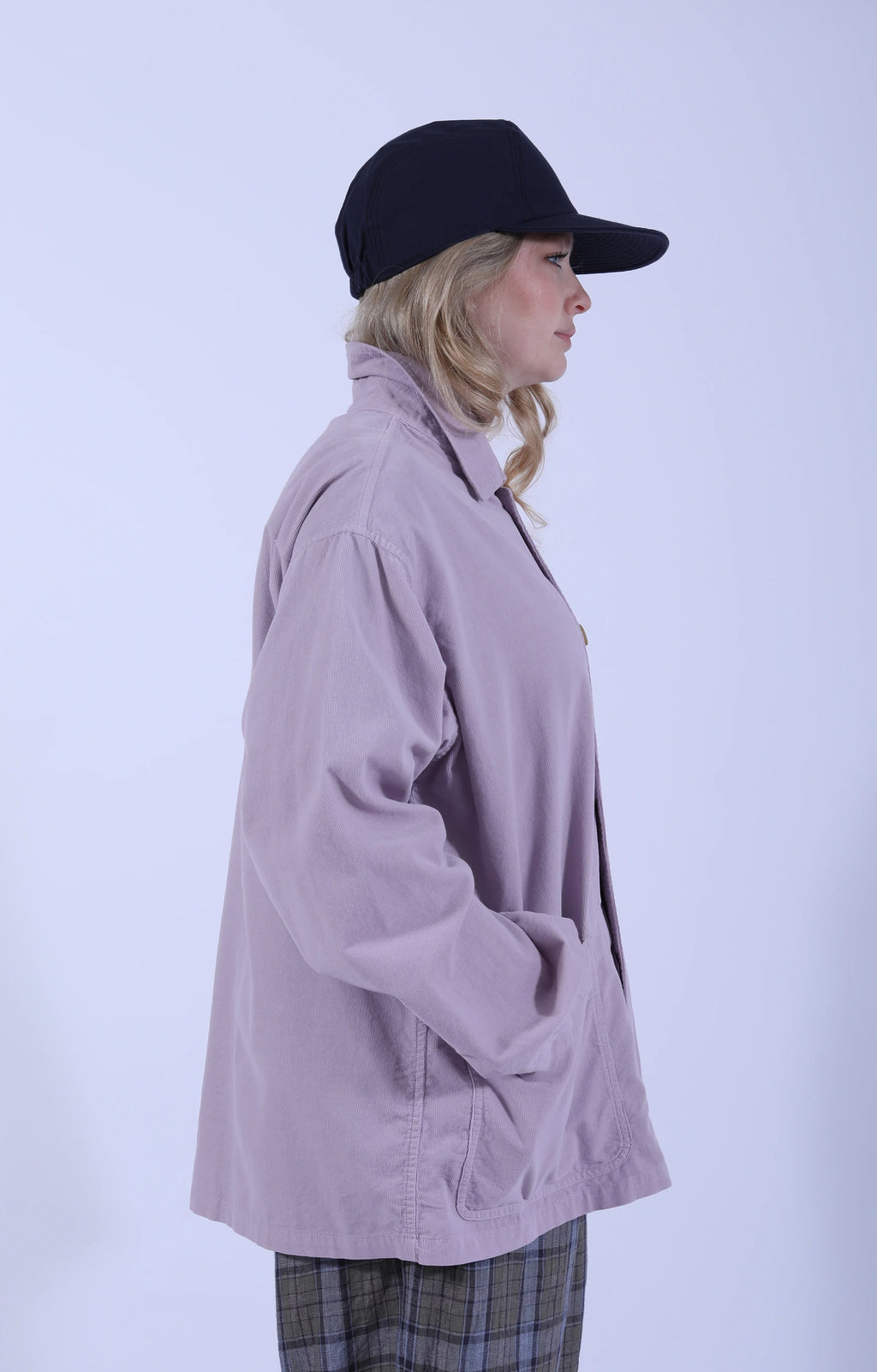 Jacket Shirt Cord Lavender