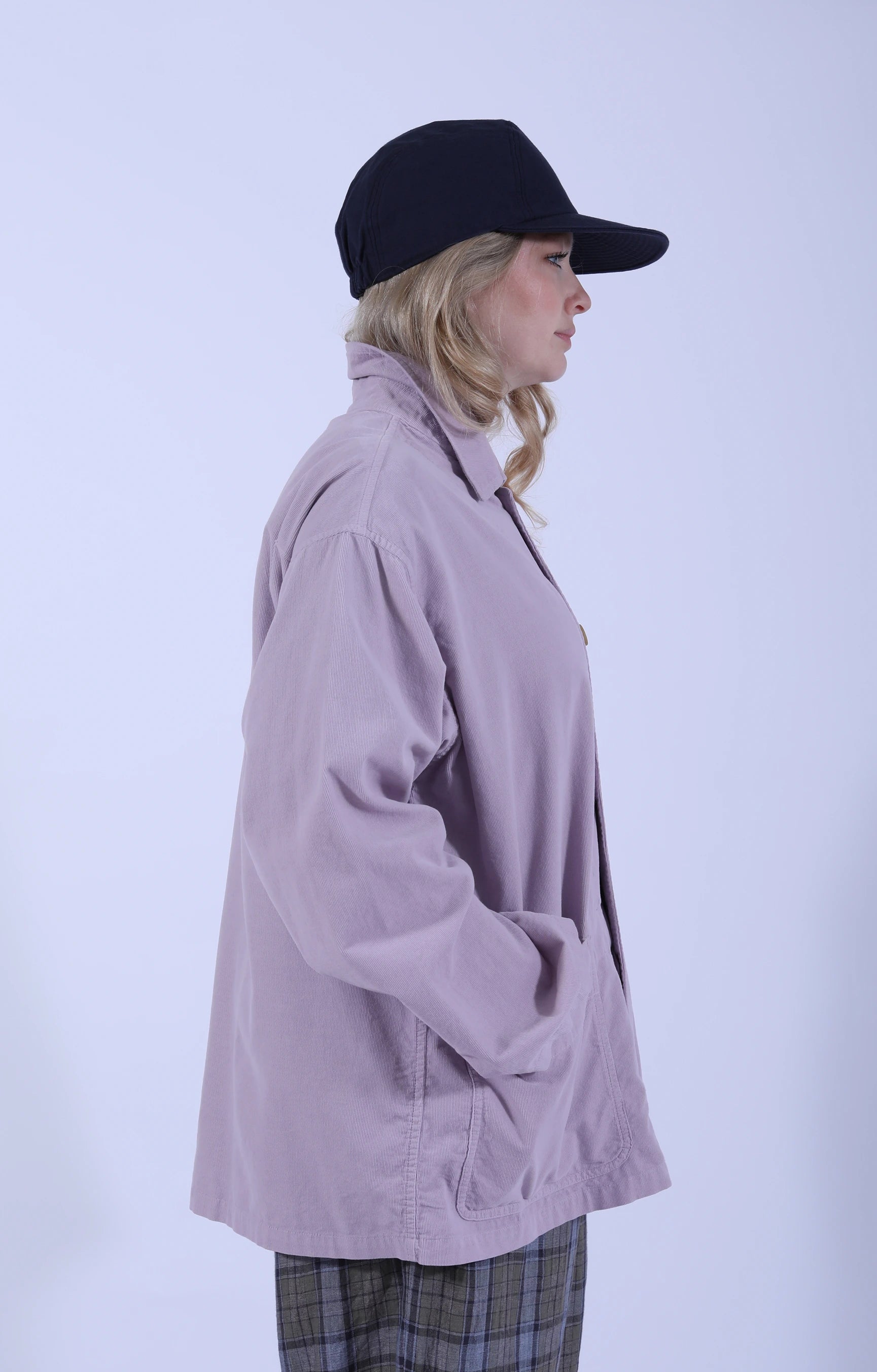 Jacket Shirt Cord Lavender