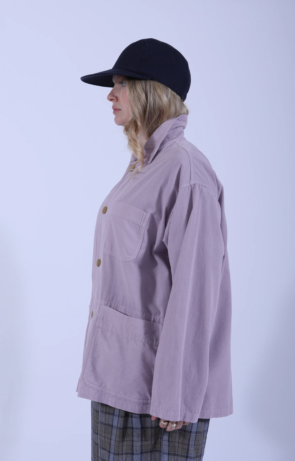 Jacket Shirt Cord Lavender