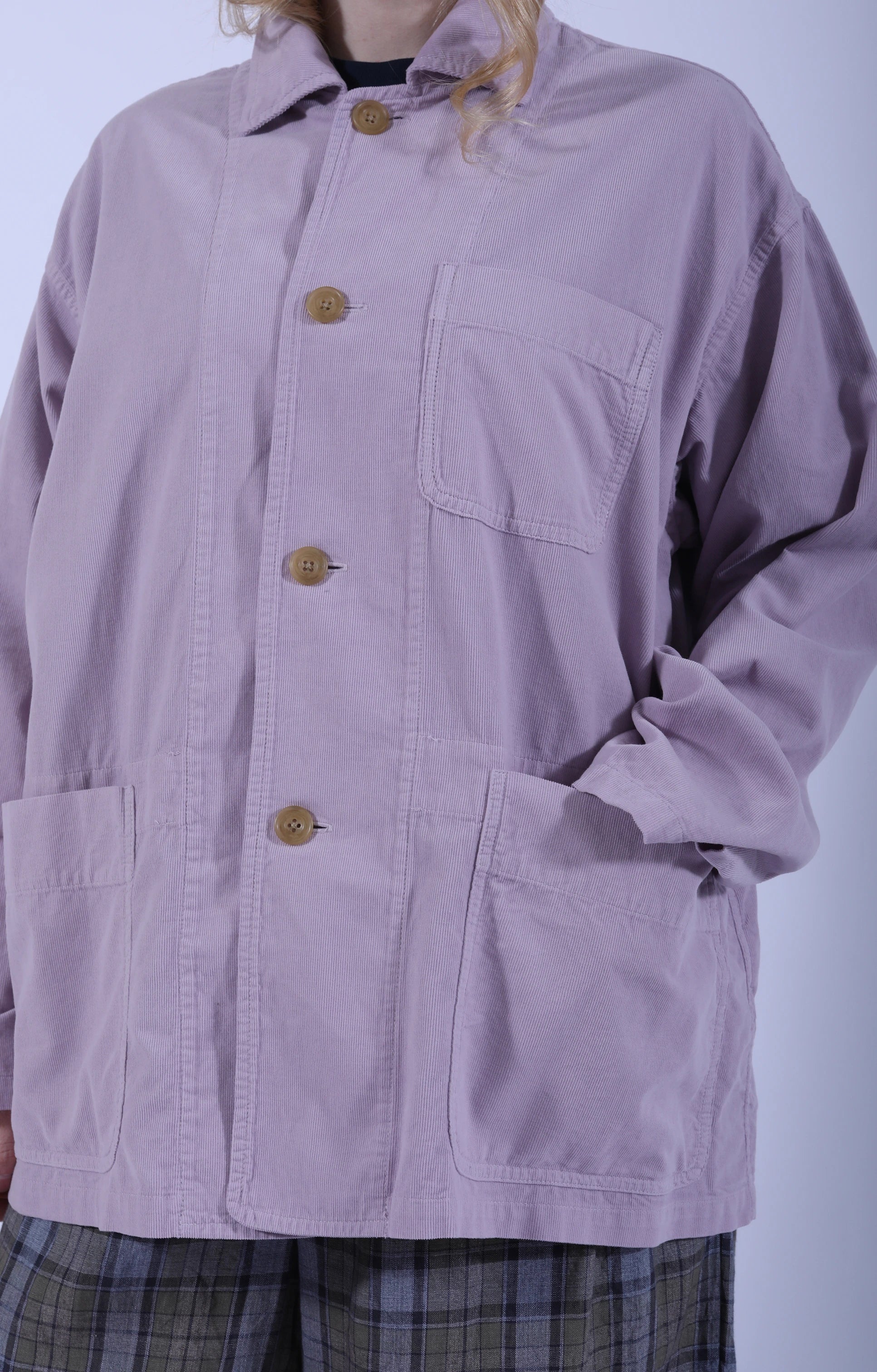 Jacket Shirt Cord Lavender