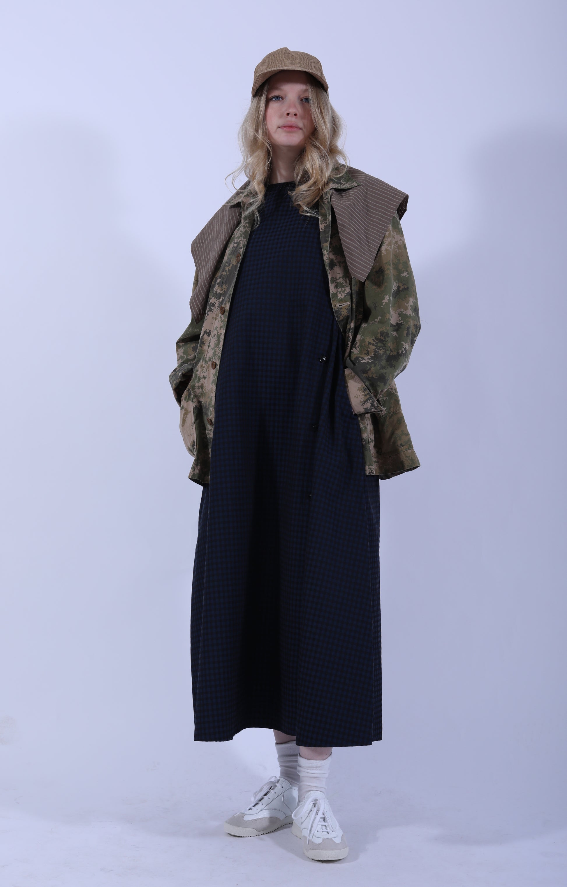 Cover All Jacket Camo Beige