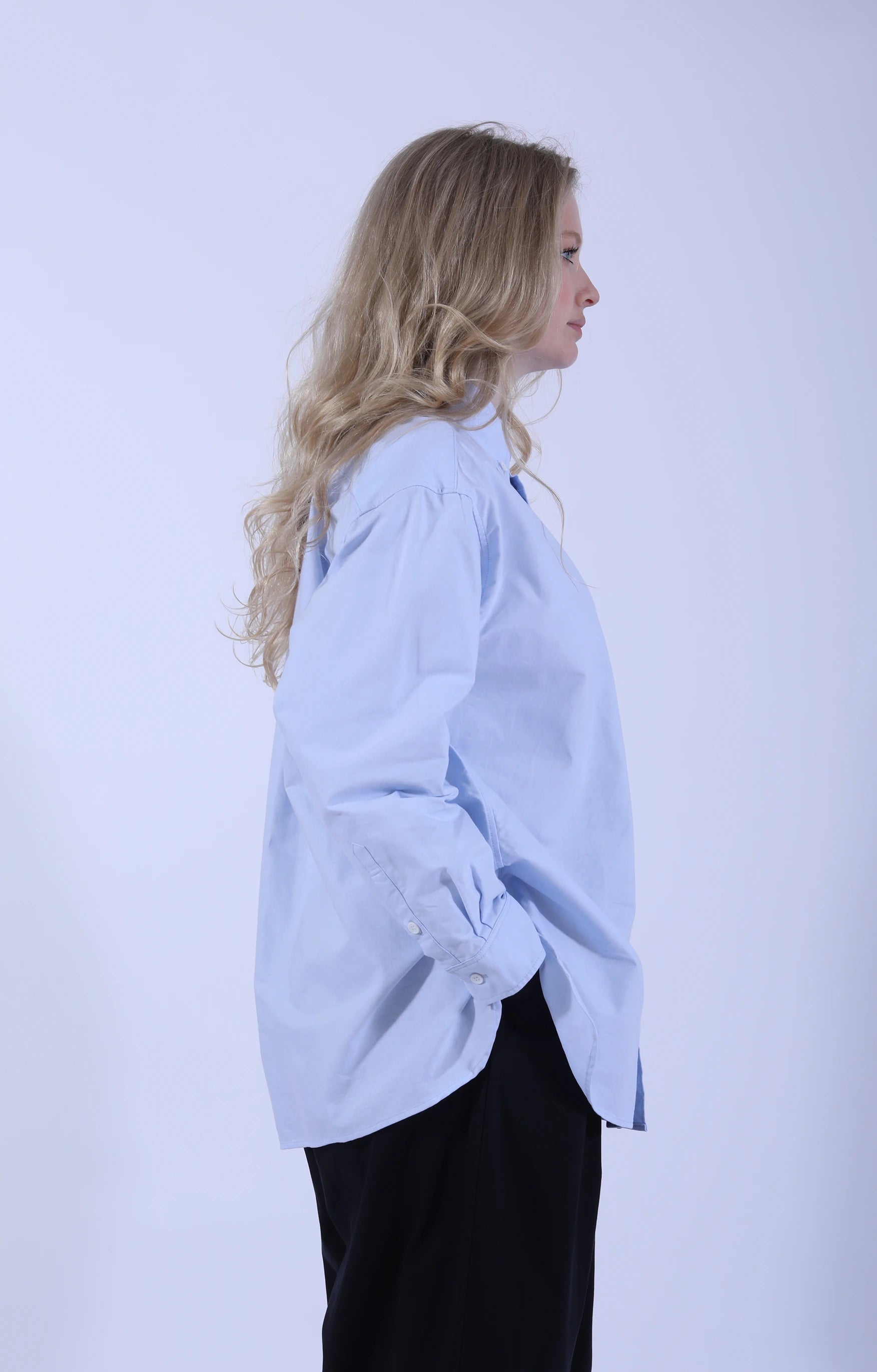 Baggy B.D. Shirt Saxe Blue