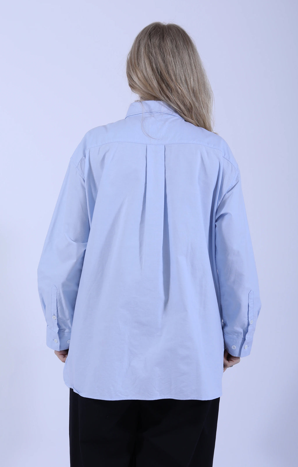 Baggy B.D. Shirt Saxe Blue