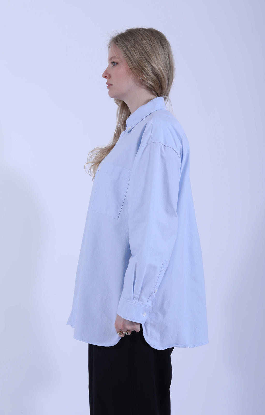 Baggy B.D. Shirt Saxe Blue