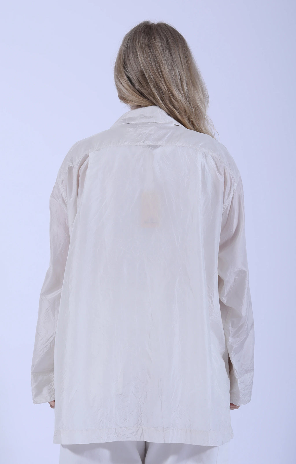 Oversize China Shirt Ivory