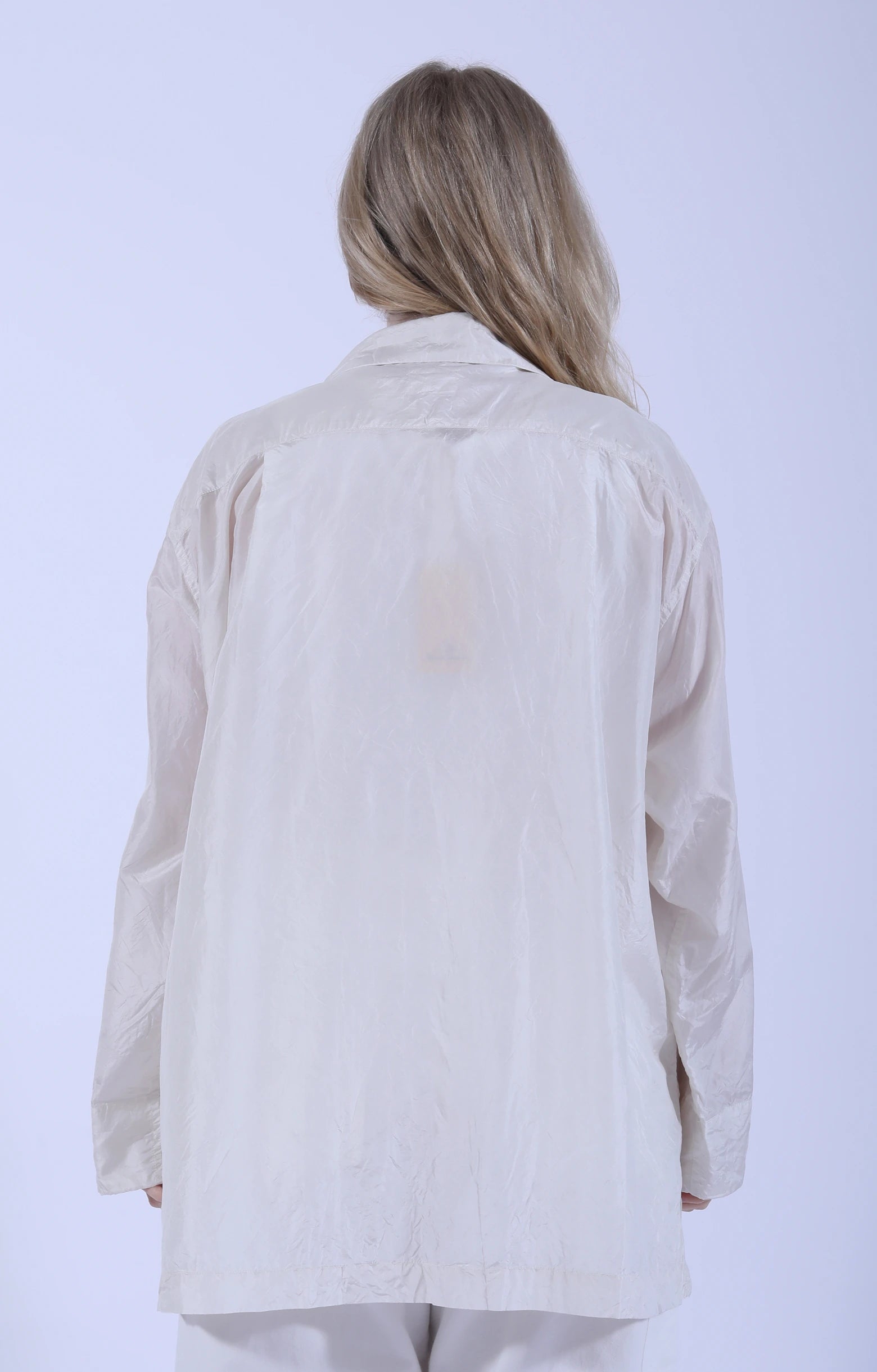Oversize China Shirt Ivory