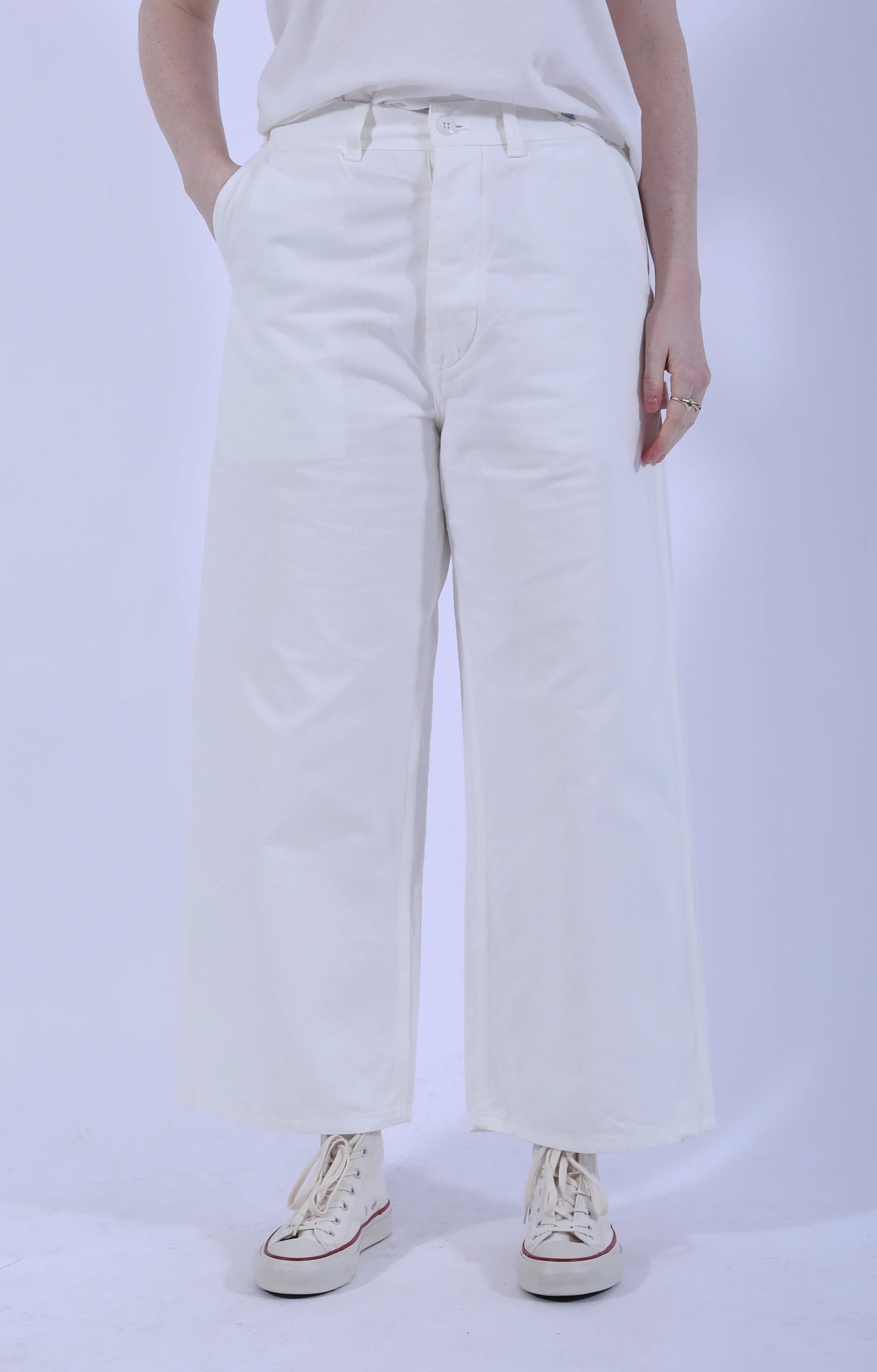 Classic Painter Pants White