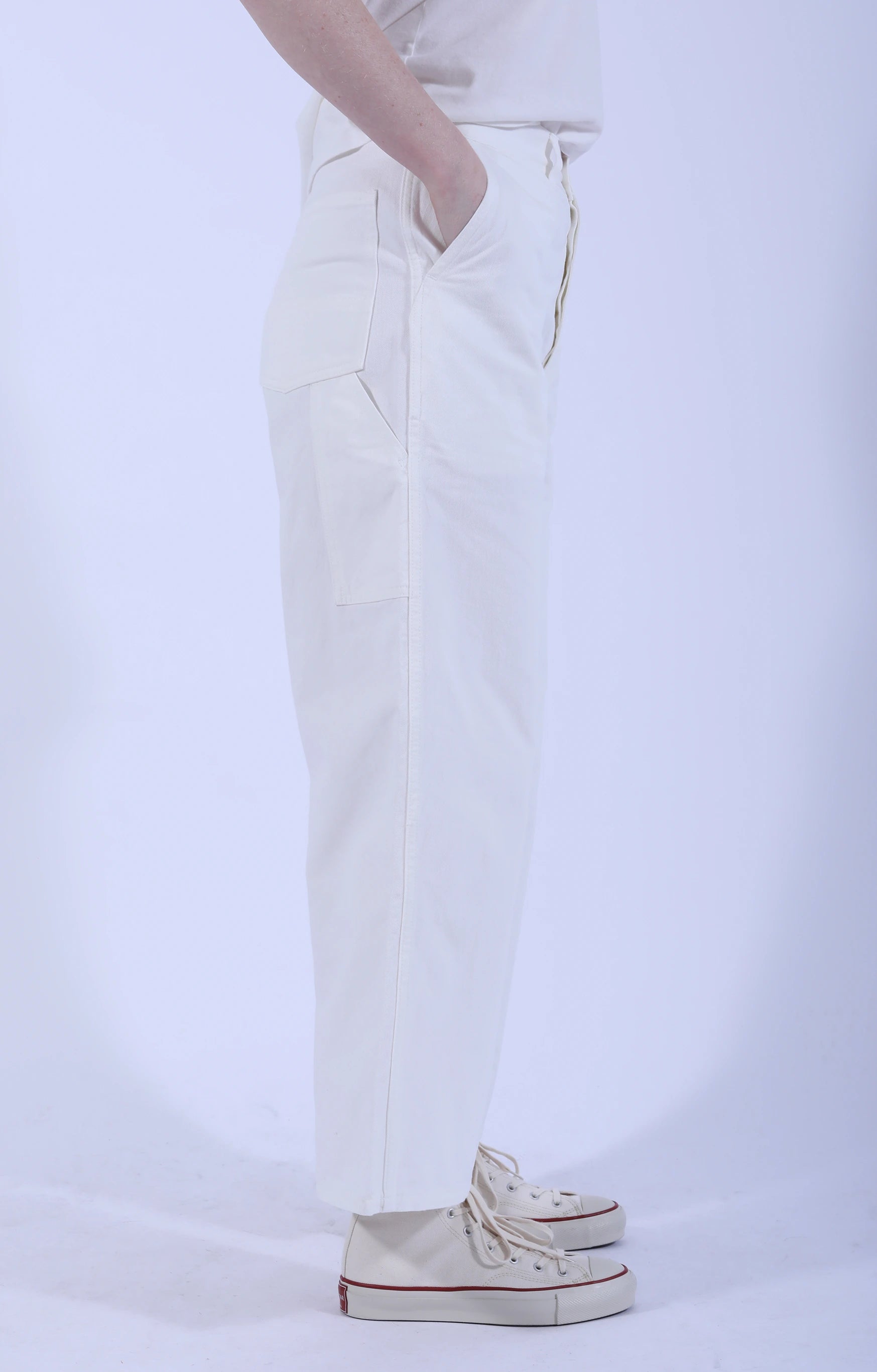 Classic Painter Pants White