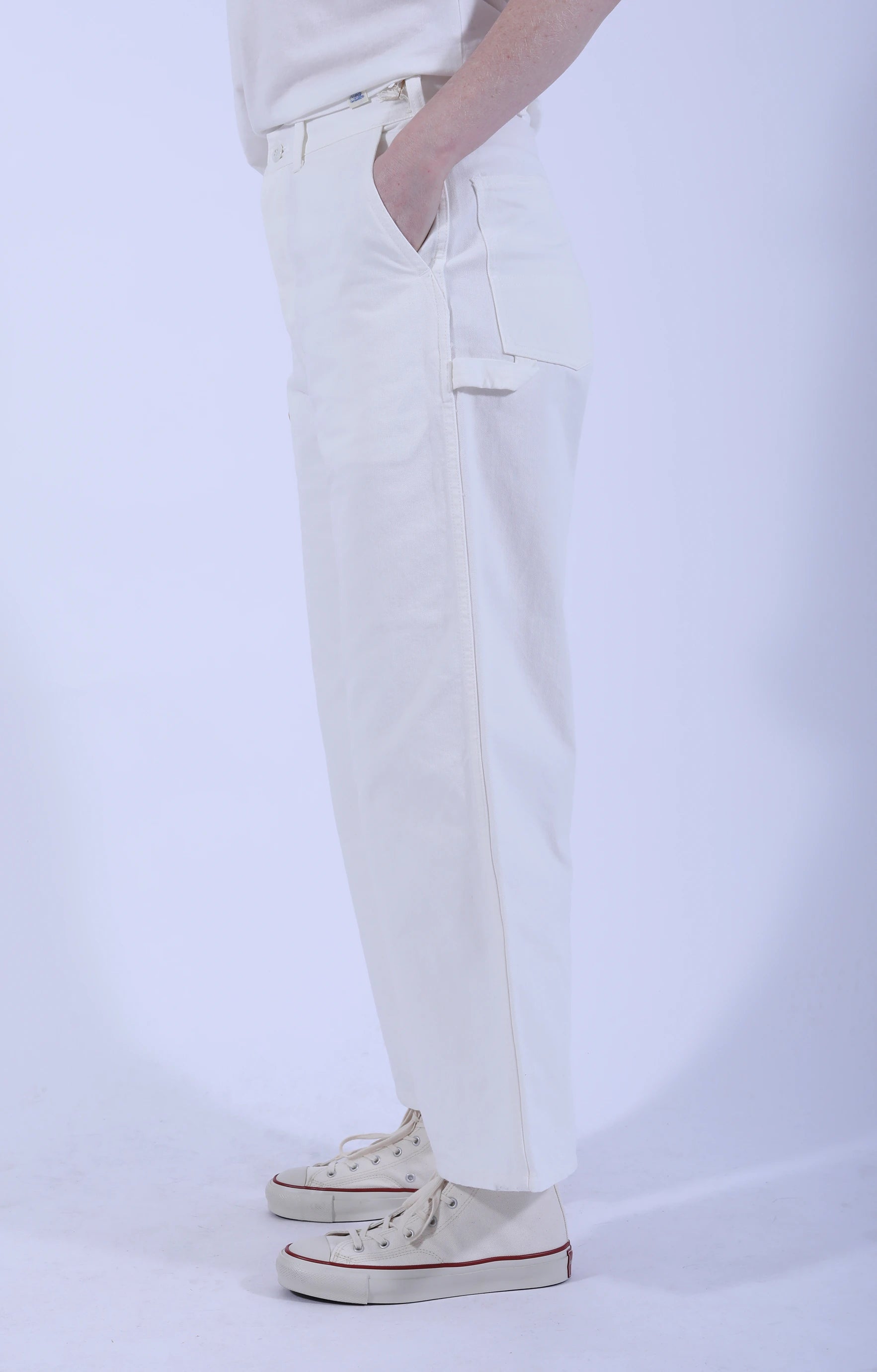 Classic Painter Pants White