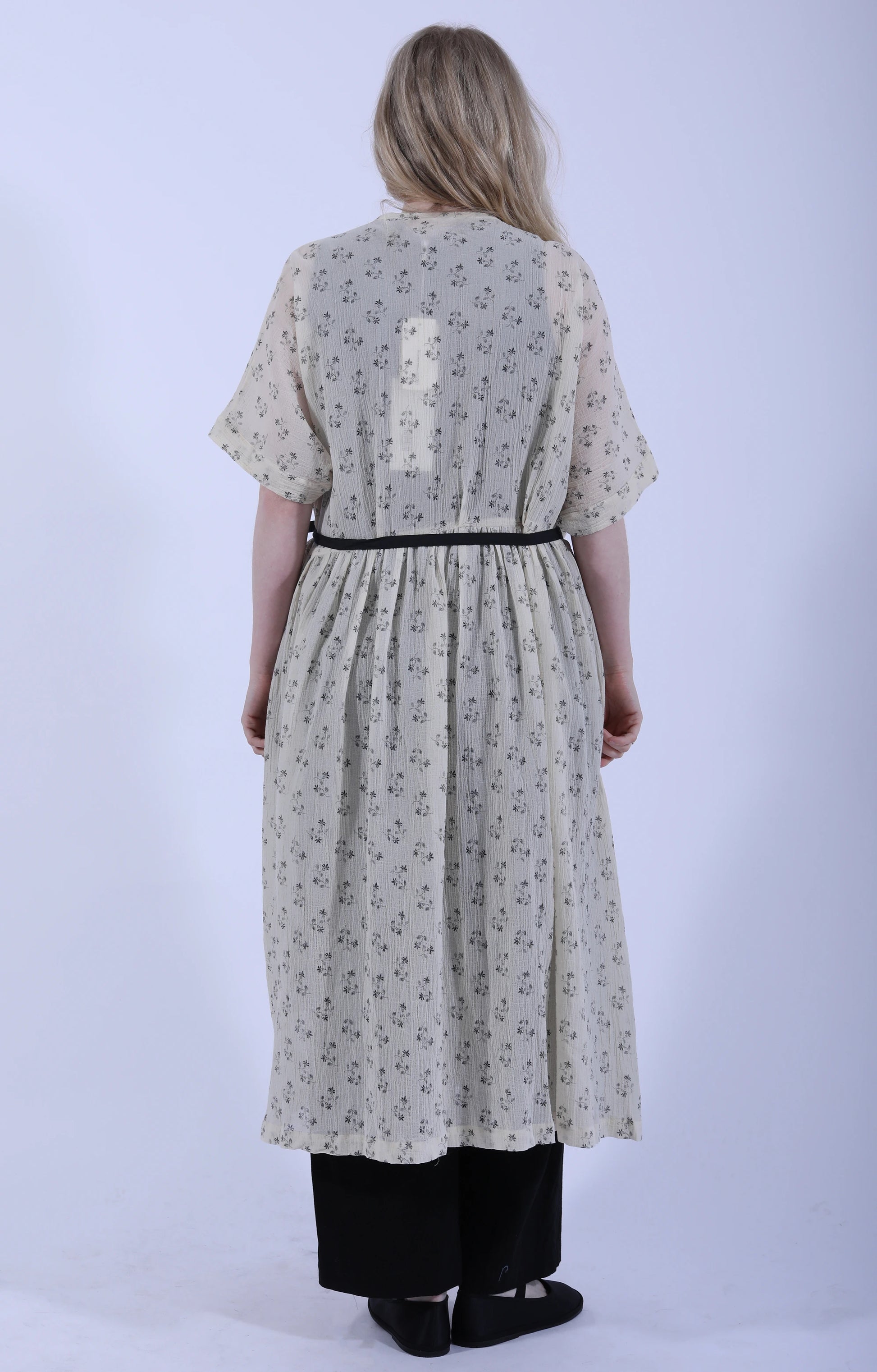 Cache-Coeur Dress Floral Natural