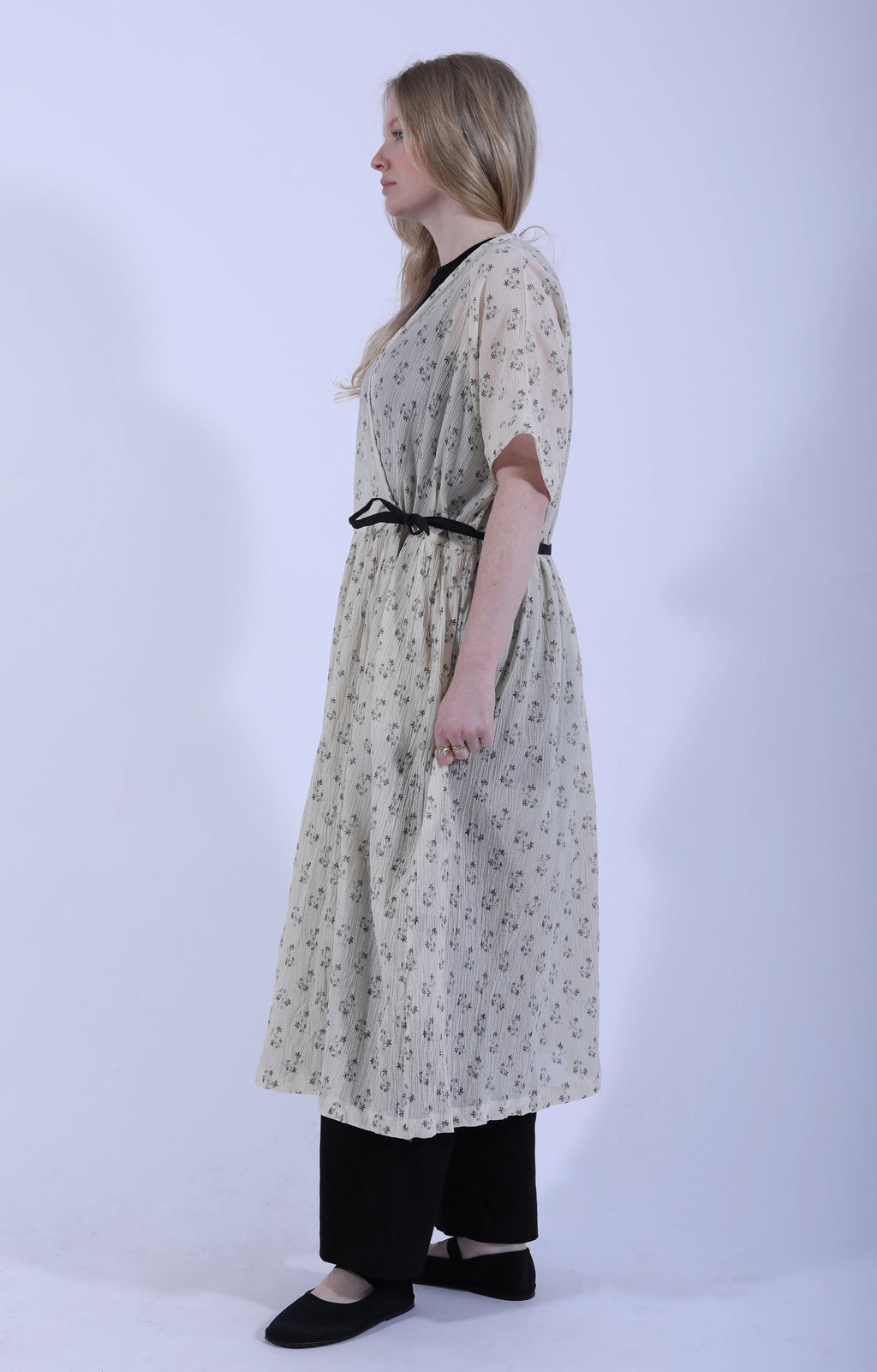 Cache-Coeur Dress Floral Natural