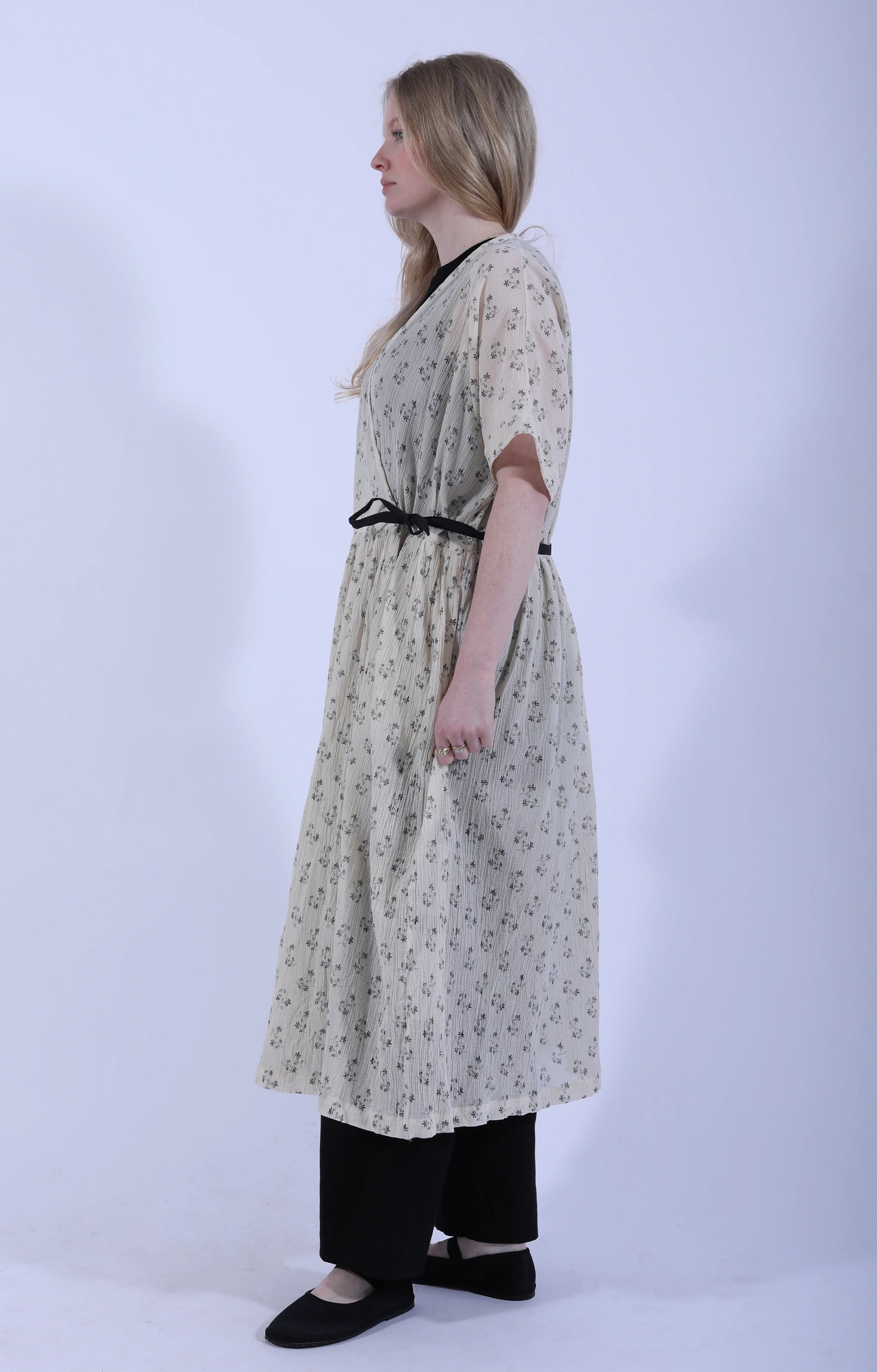 Cache-Coeur Dress Floral Natural