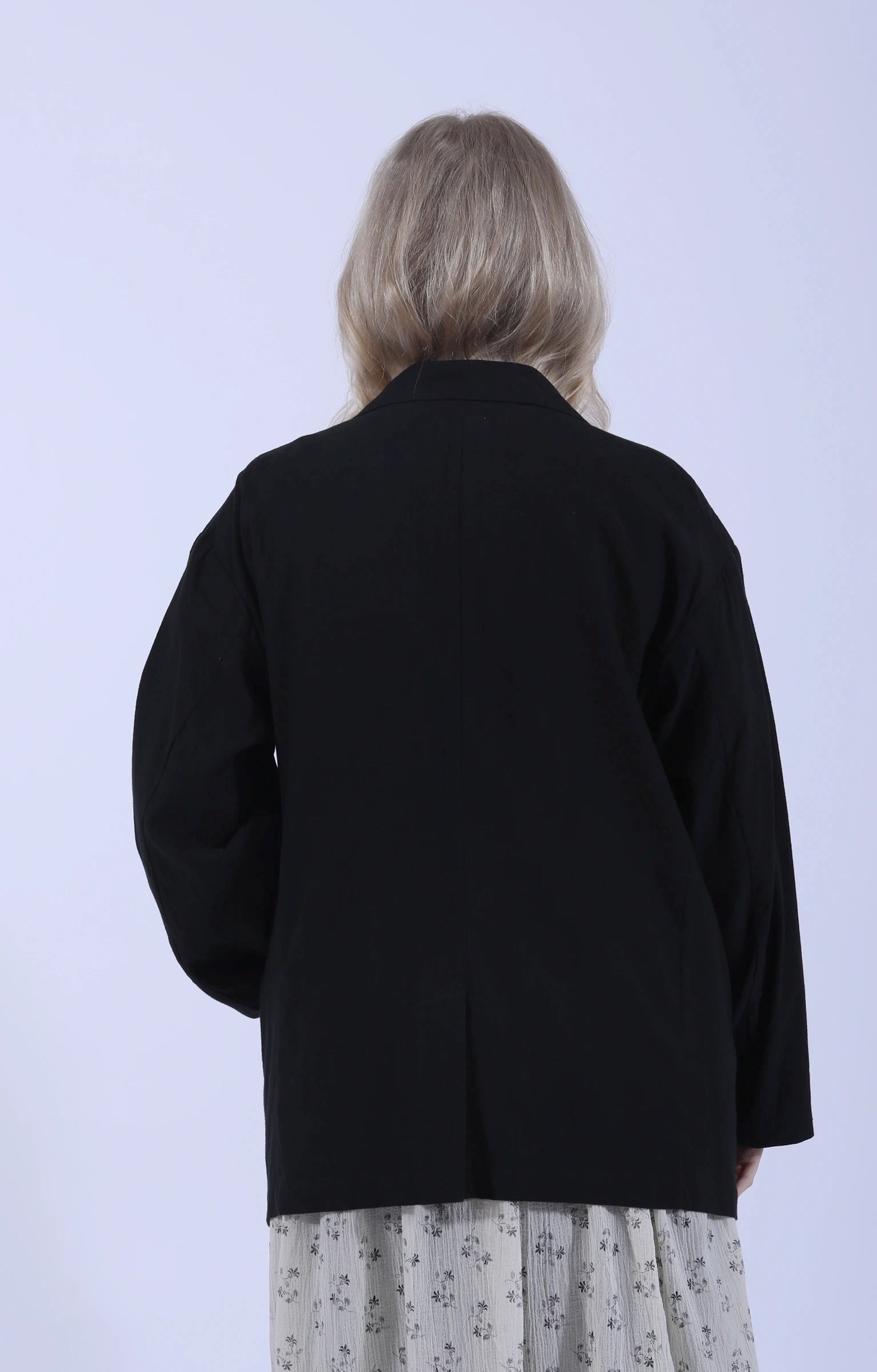 1+2 Button Jacket Ink/Black