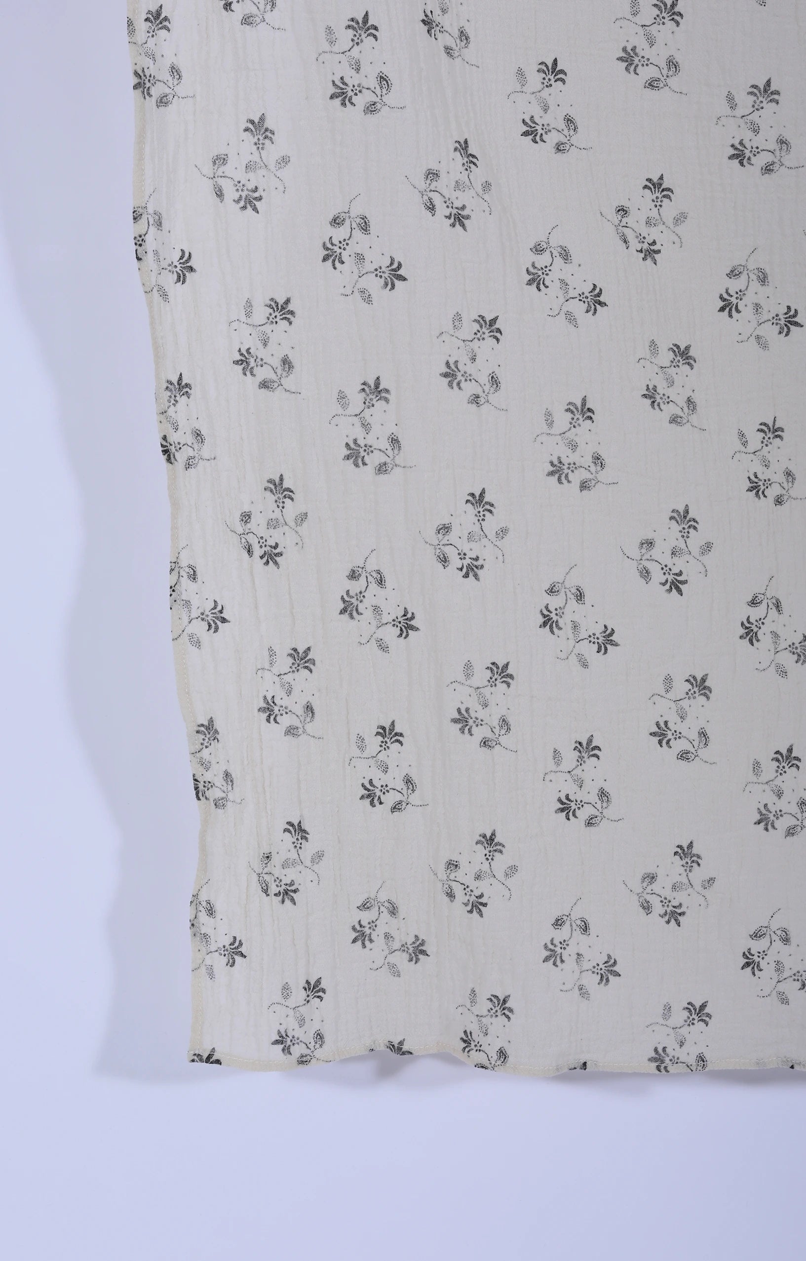 Scarf Floral Natural