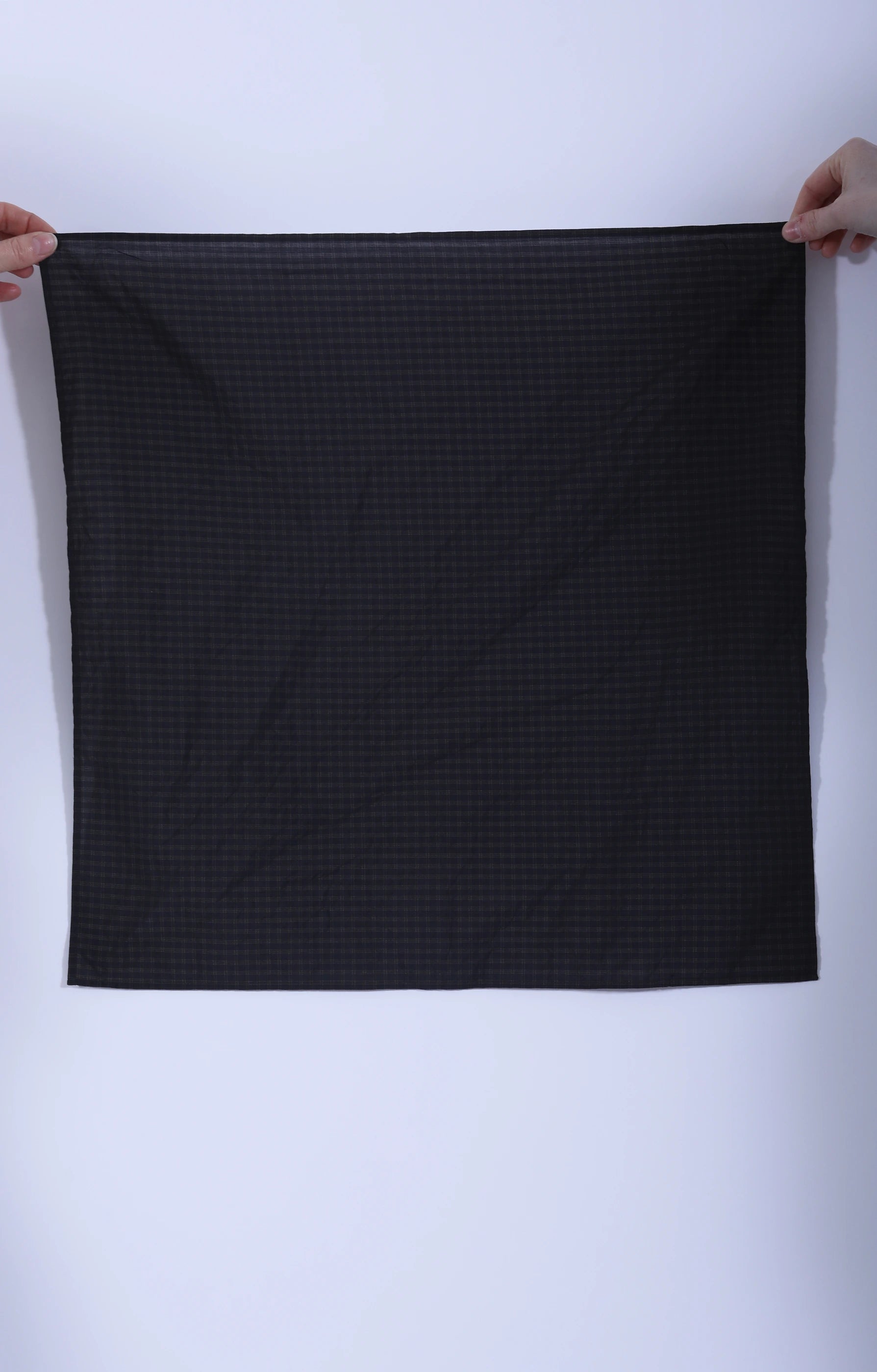 Tattersall Scarf Ink/Khaki