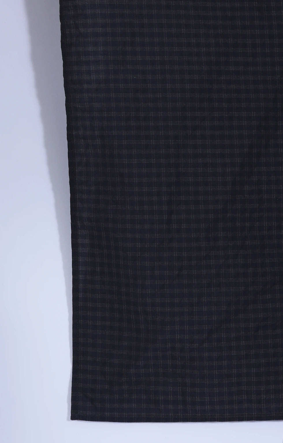 Tattersall Scarf Ink/Khaki