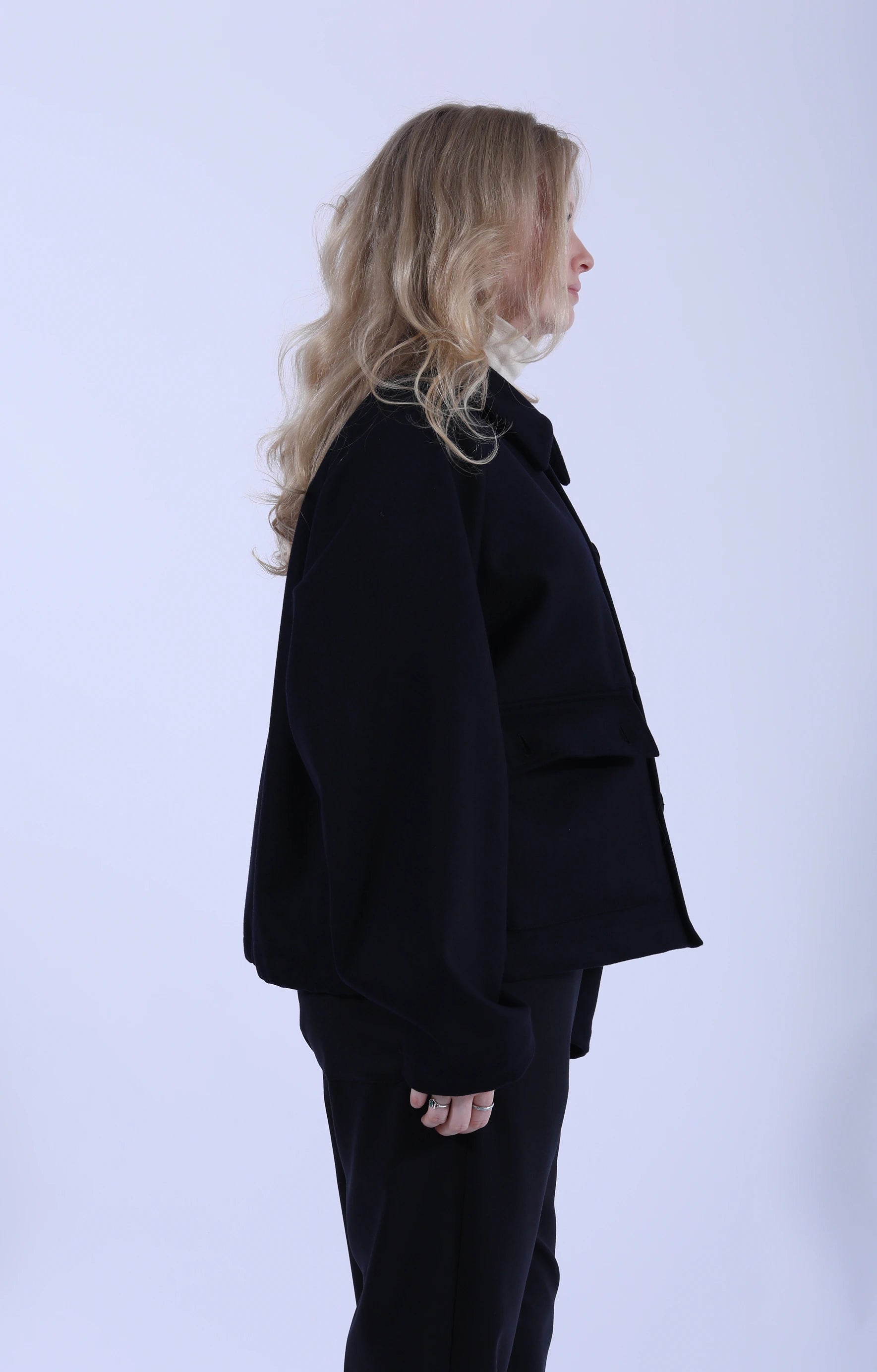 Coat Aria Navy