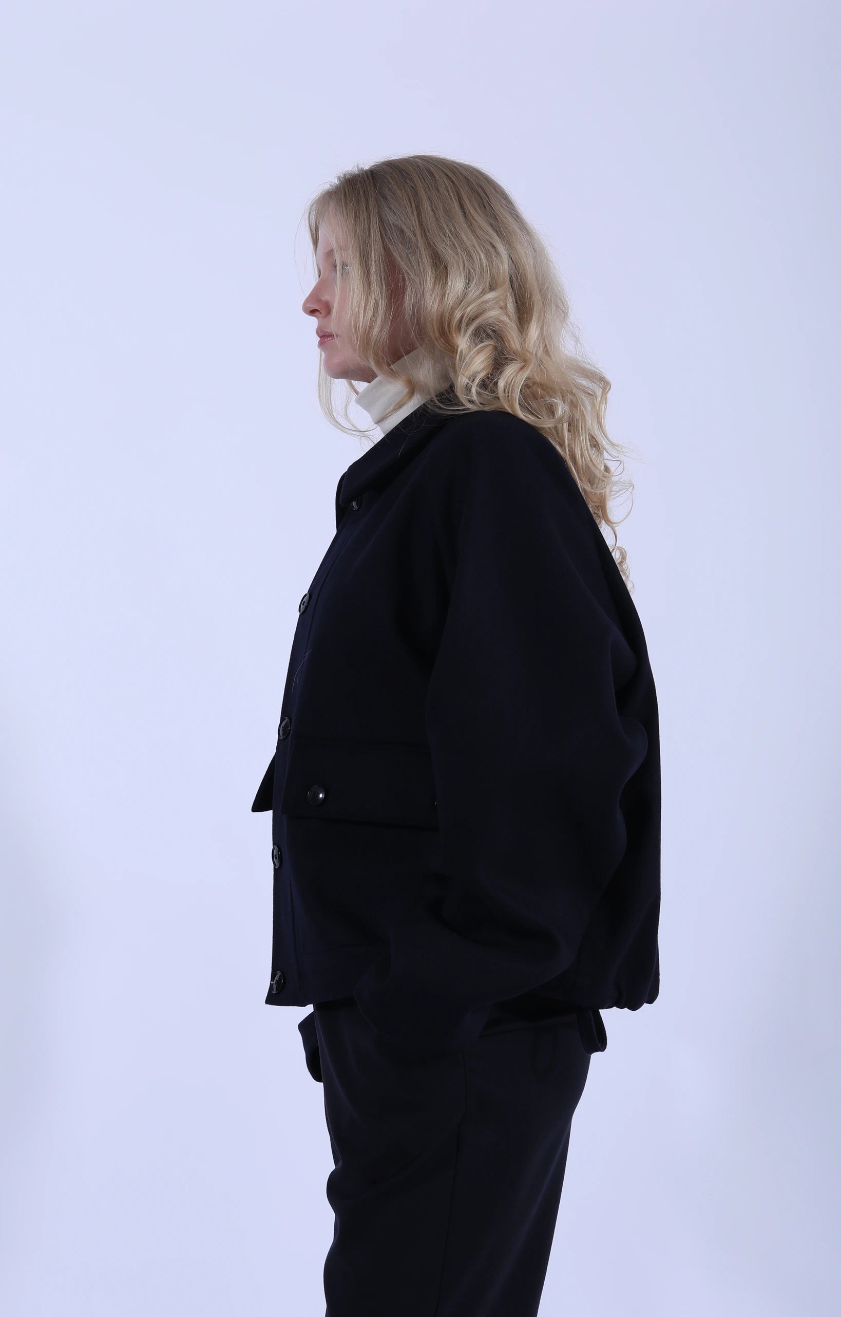 Coat Aria Navy