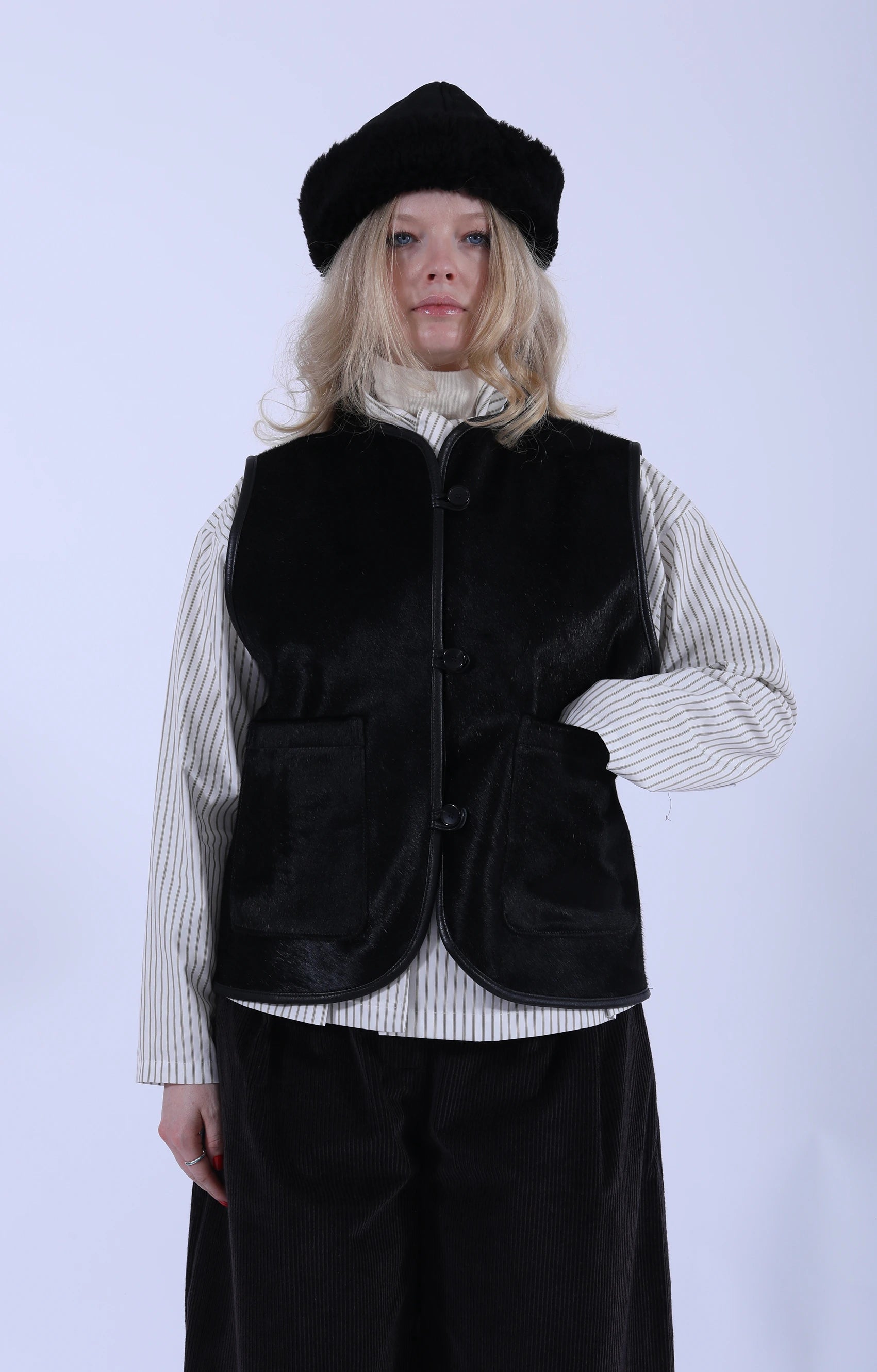 Dorothy Shirt Biscuit/Ecru