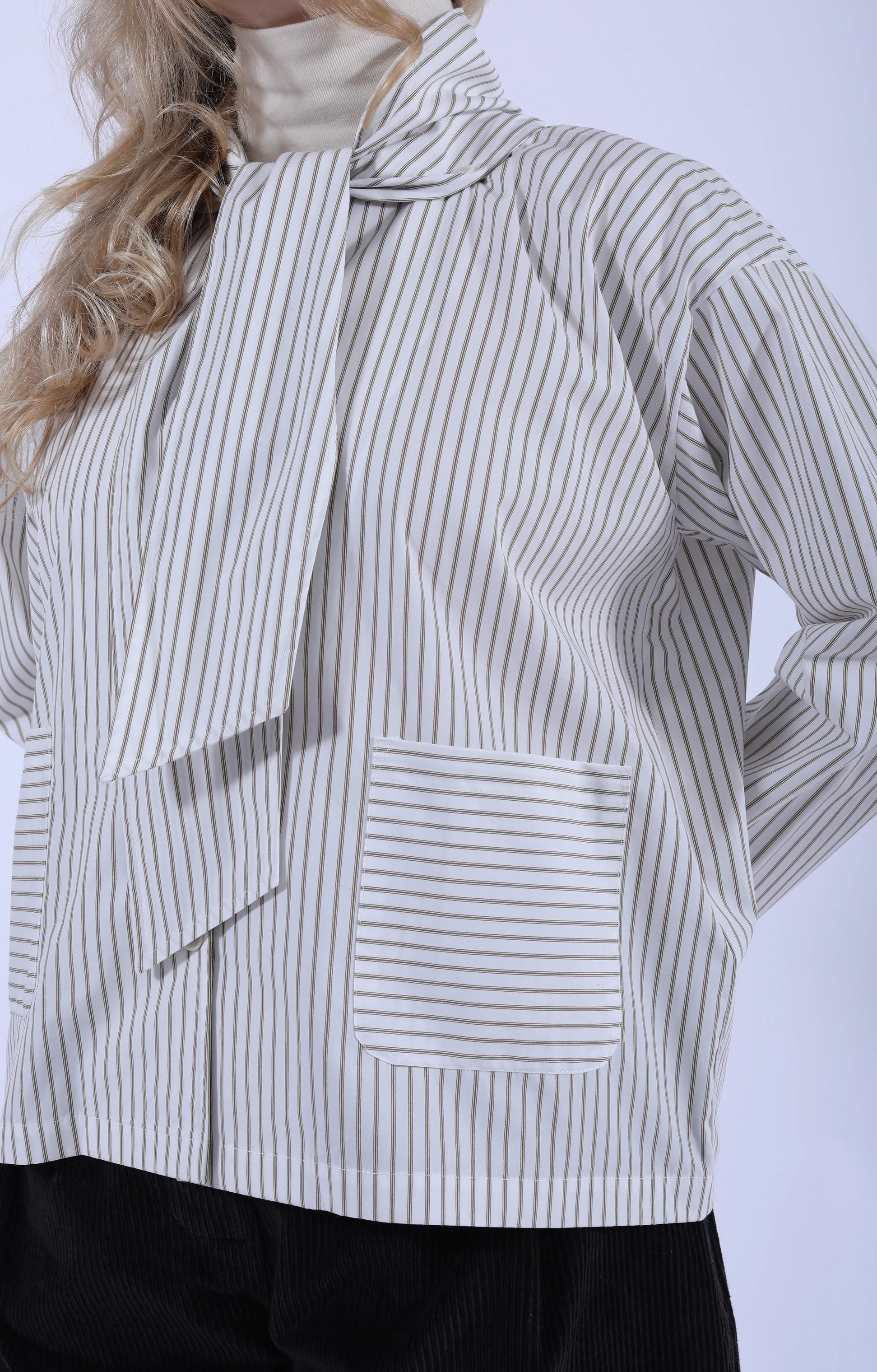 Dorothy Shirt Biscuit/Ecru