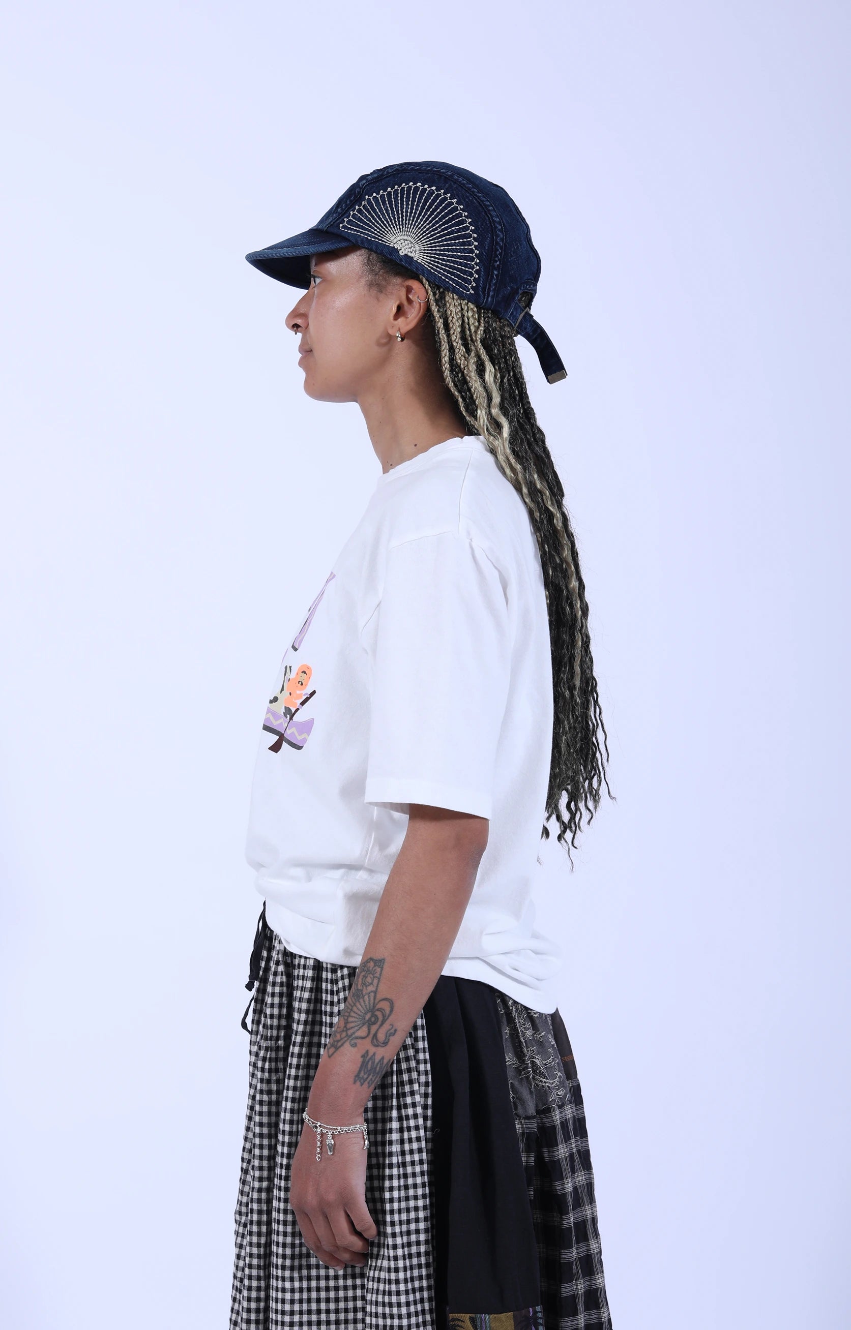 Jersey Crew T-shirt Canoe Purple