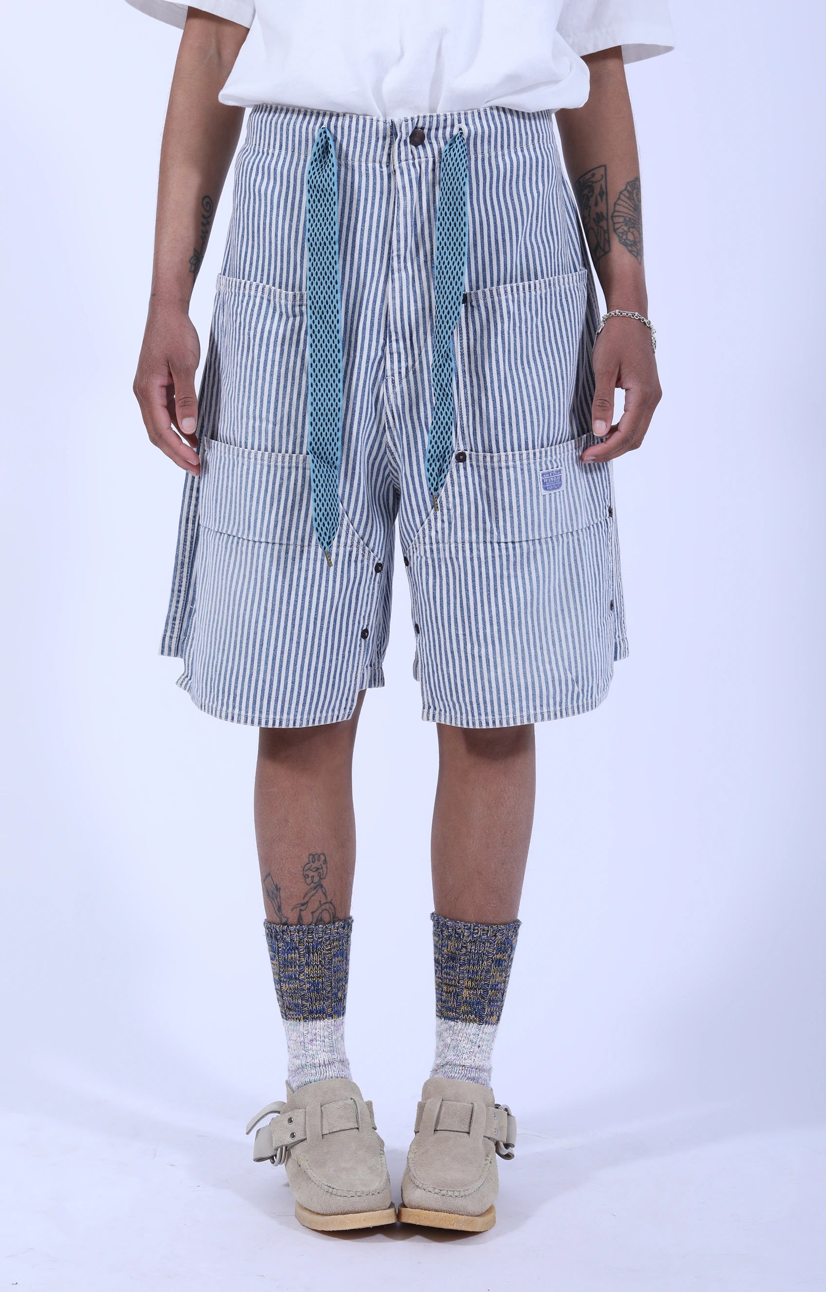 10oz Hickoree W-Knee Easy Short Pants