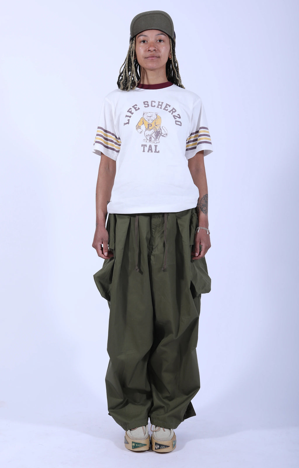 Jersey Ringer T-shirt White