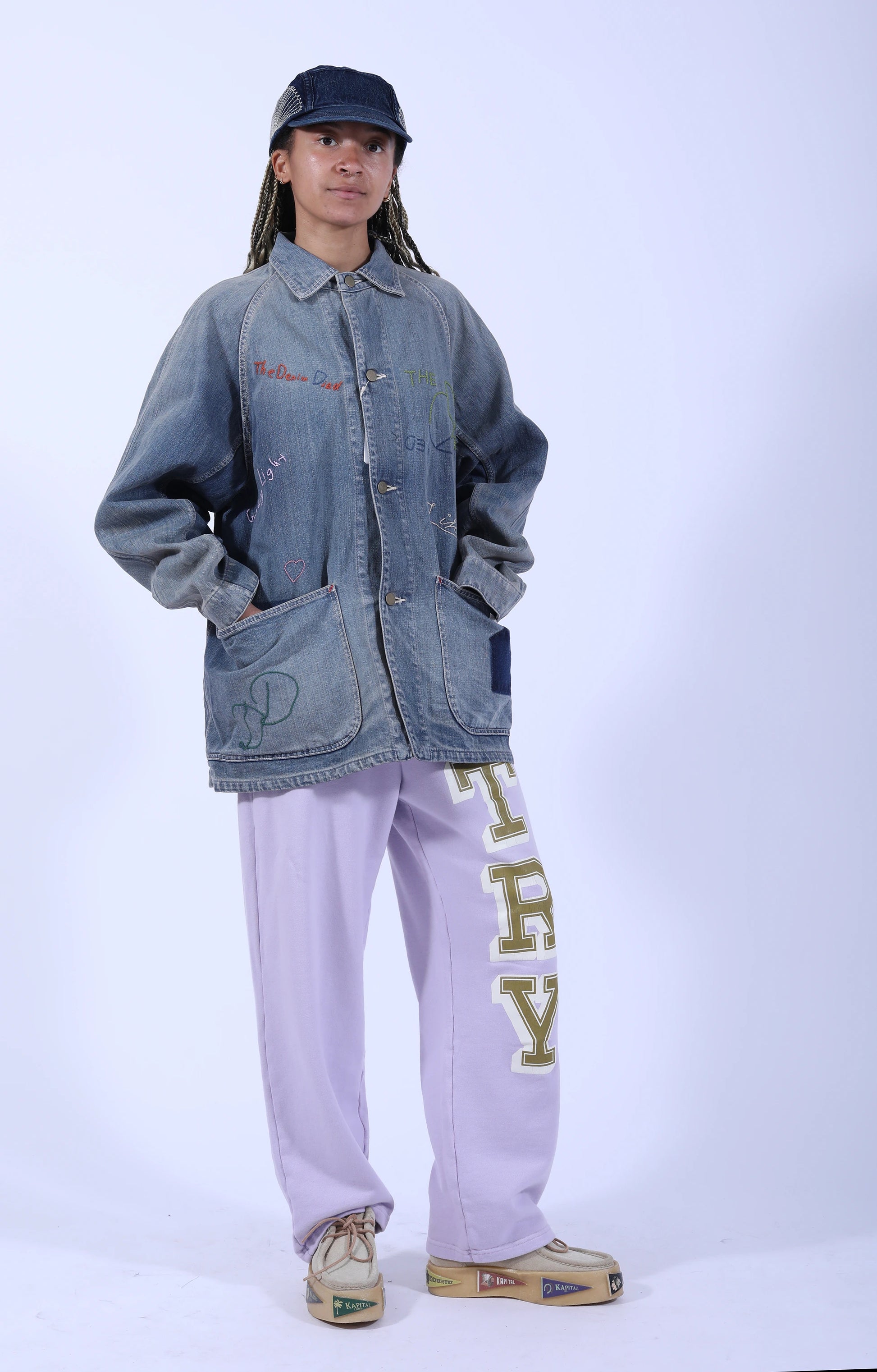 Knit Sweat Pants N.TRY Light Purple