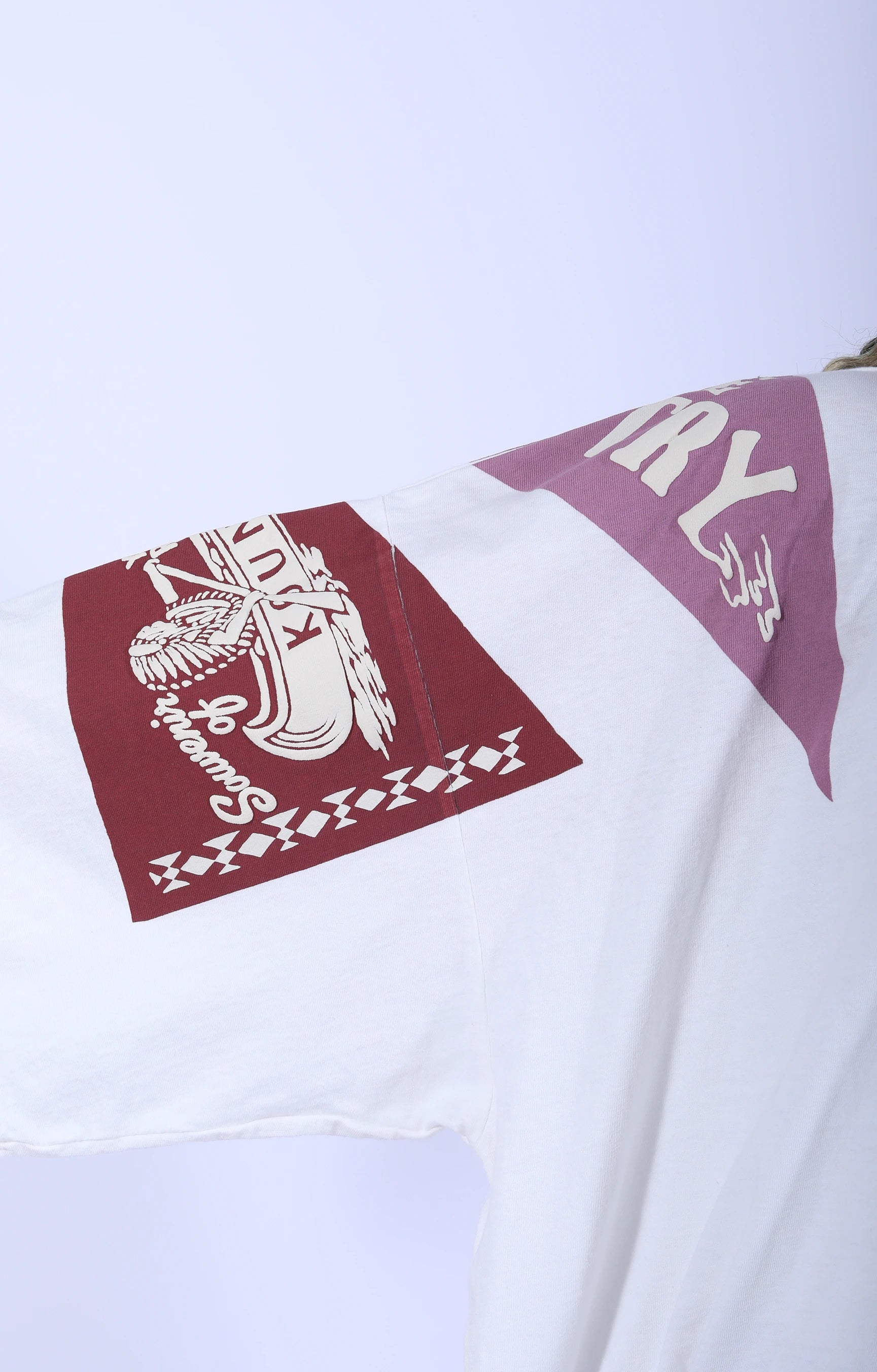 Jersey Pennant Huge T-Shirt Purple