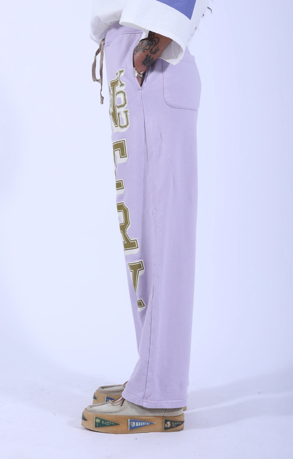 Knit Sweat Pants N.TRY Light Purple