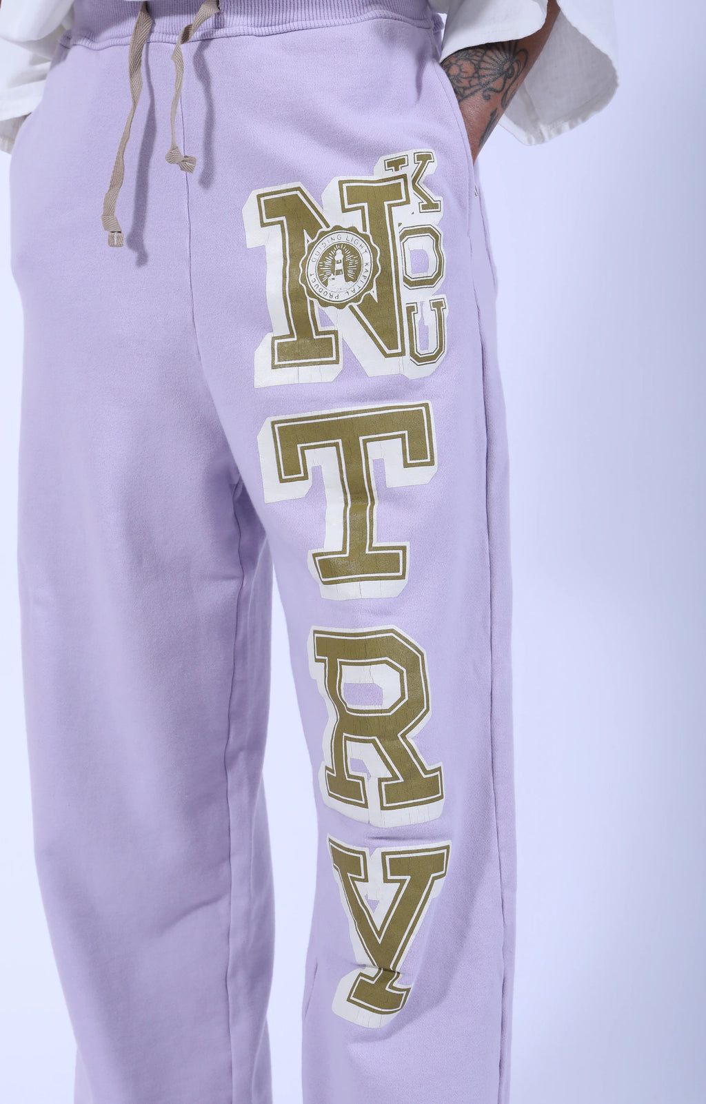 Knit Sweat Pants N.TRY Light Purple