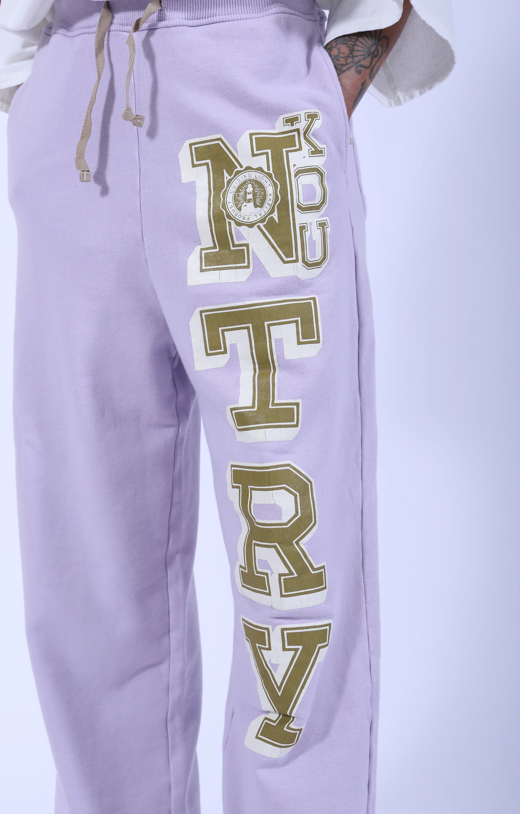 Knit Sweat Pants N.TRY Light Purple