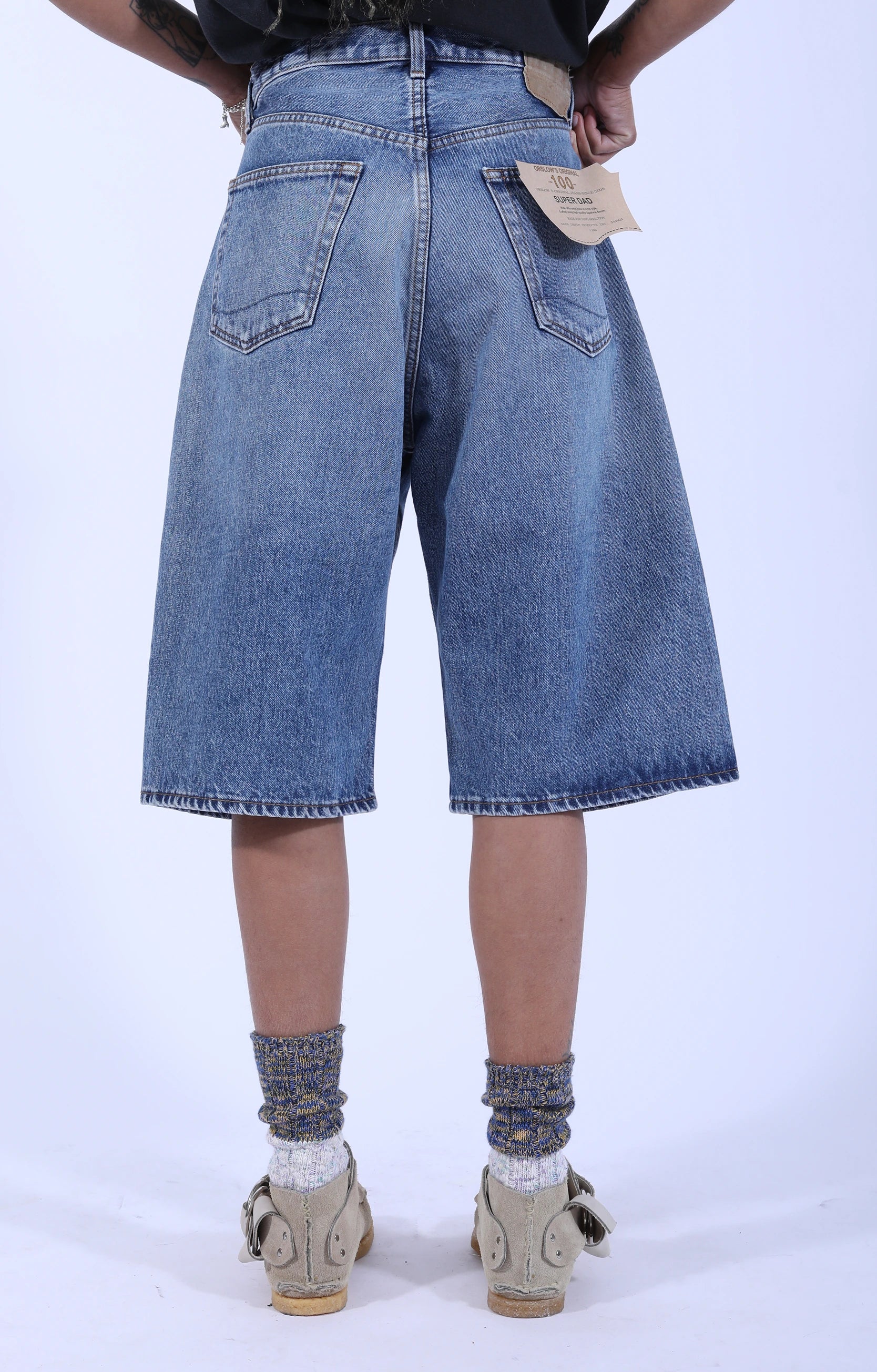 100 Super Dad's Fit Used Denim Shorts
