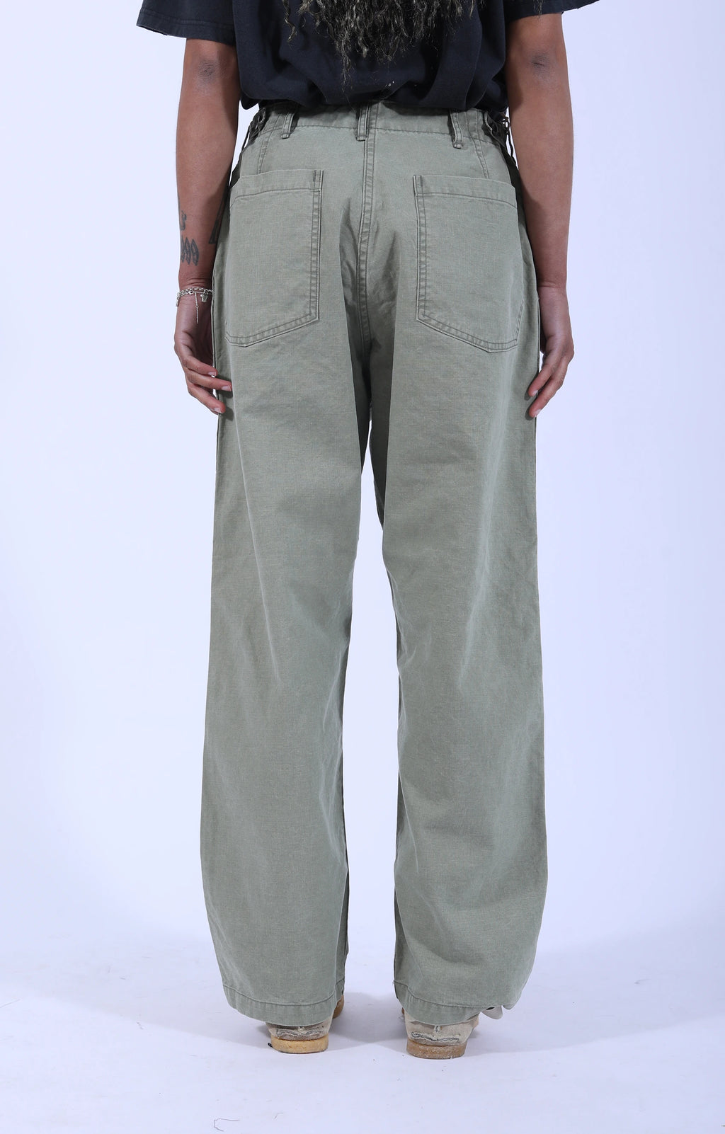 Summer Fatigue Pants Green