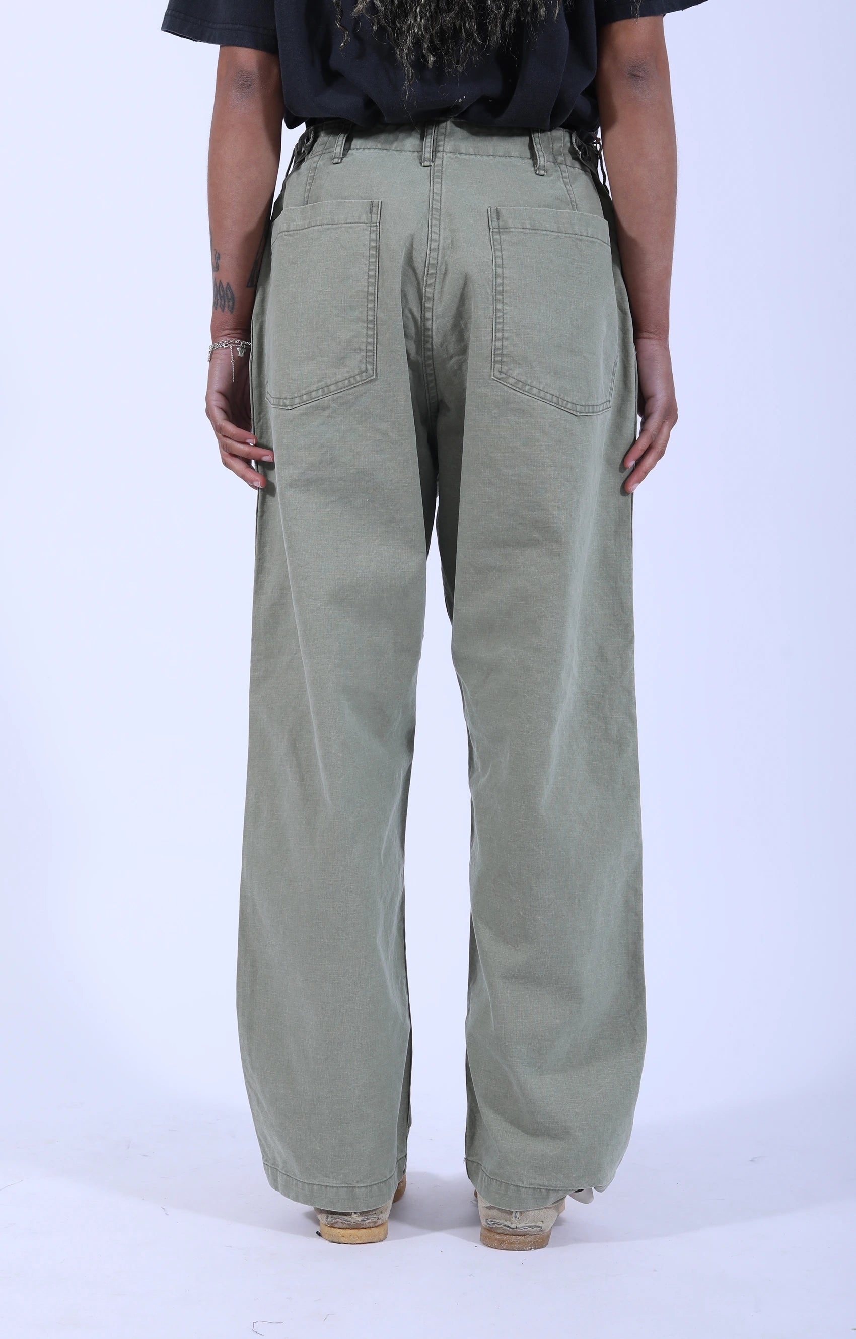 Summer Fatigue Pants Green