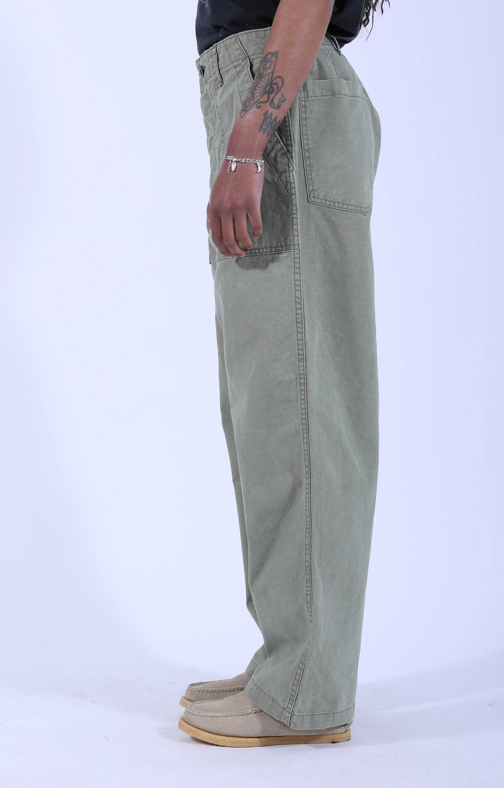 Summer Fatigue Pants Green