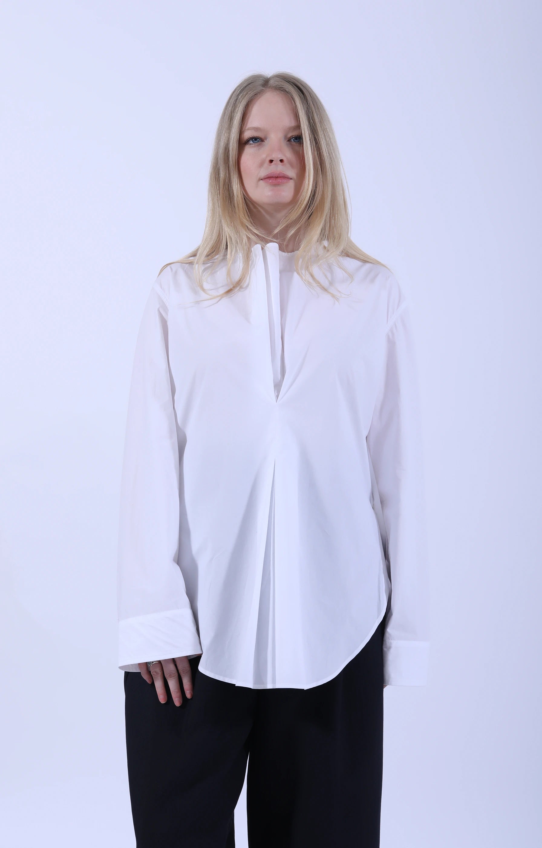 Pampa Pleat Top SNW Optic White