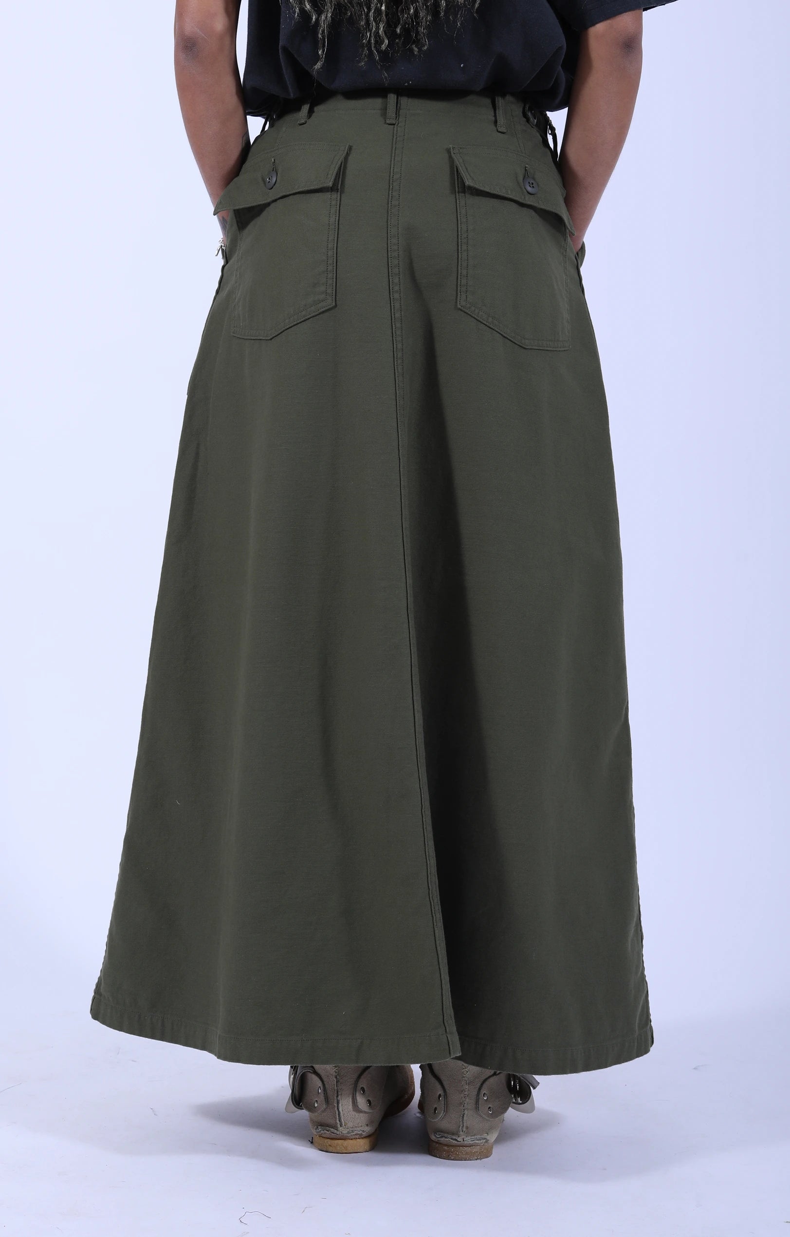 U.S. Army Fatigue Skirt Dark Olive