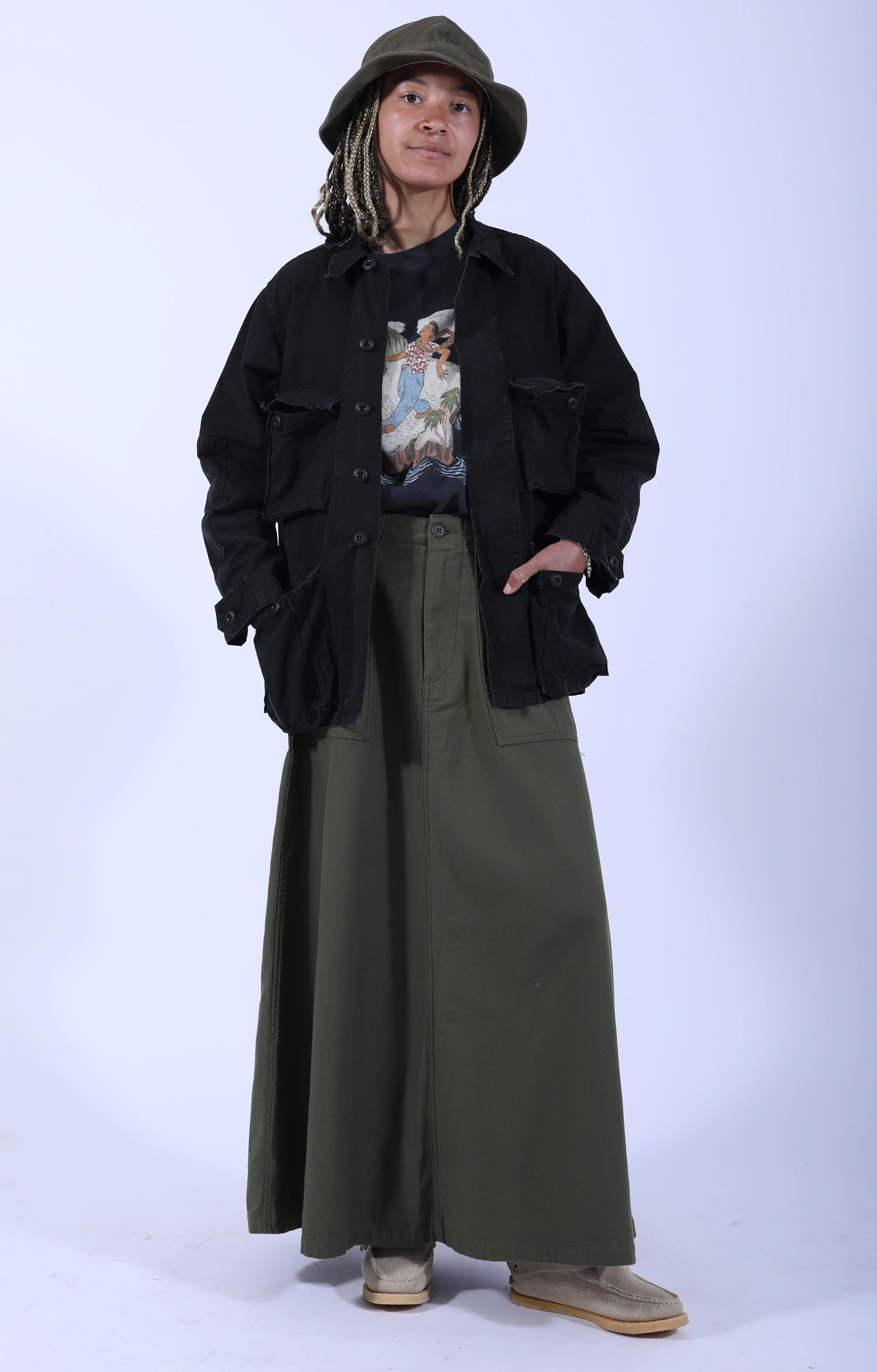 B.D.U Jacket Black Stone