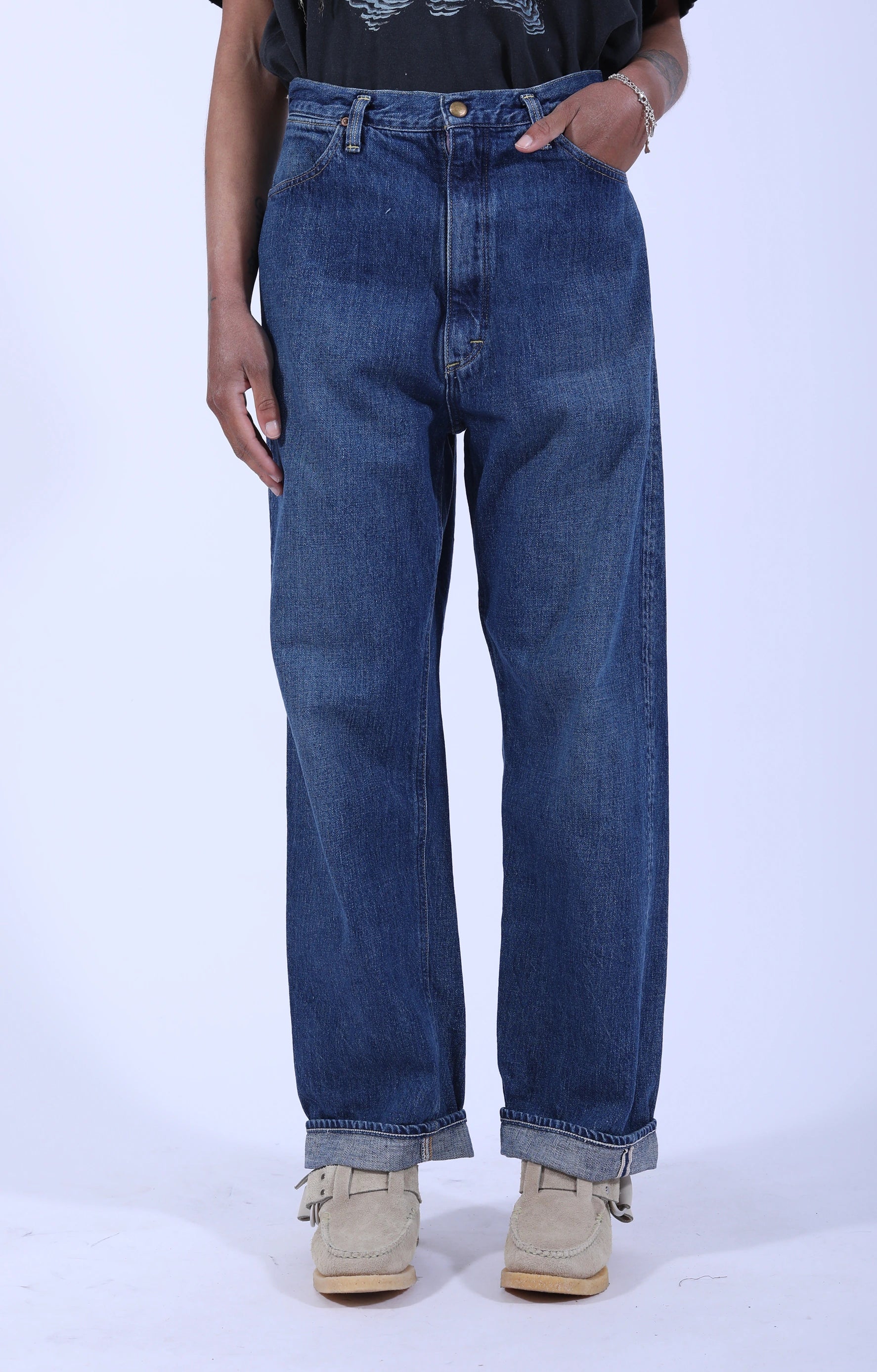 Jasmin High Waist Denim Pants Denim Used