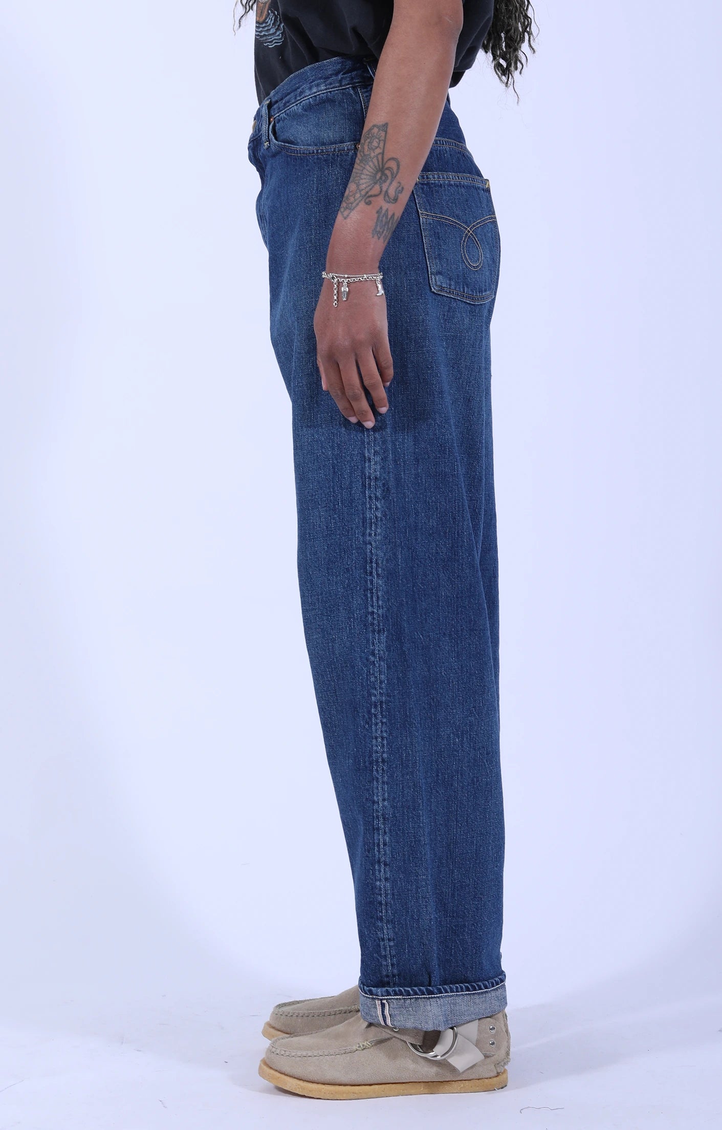 Jasmin High Waist Denim Pants Denim Used