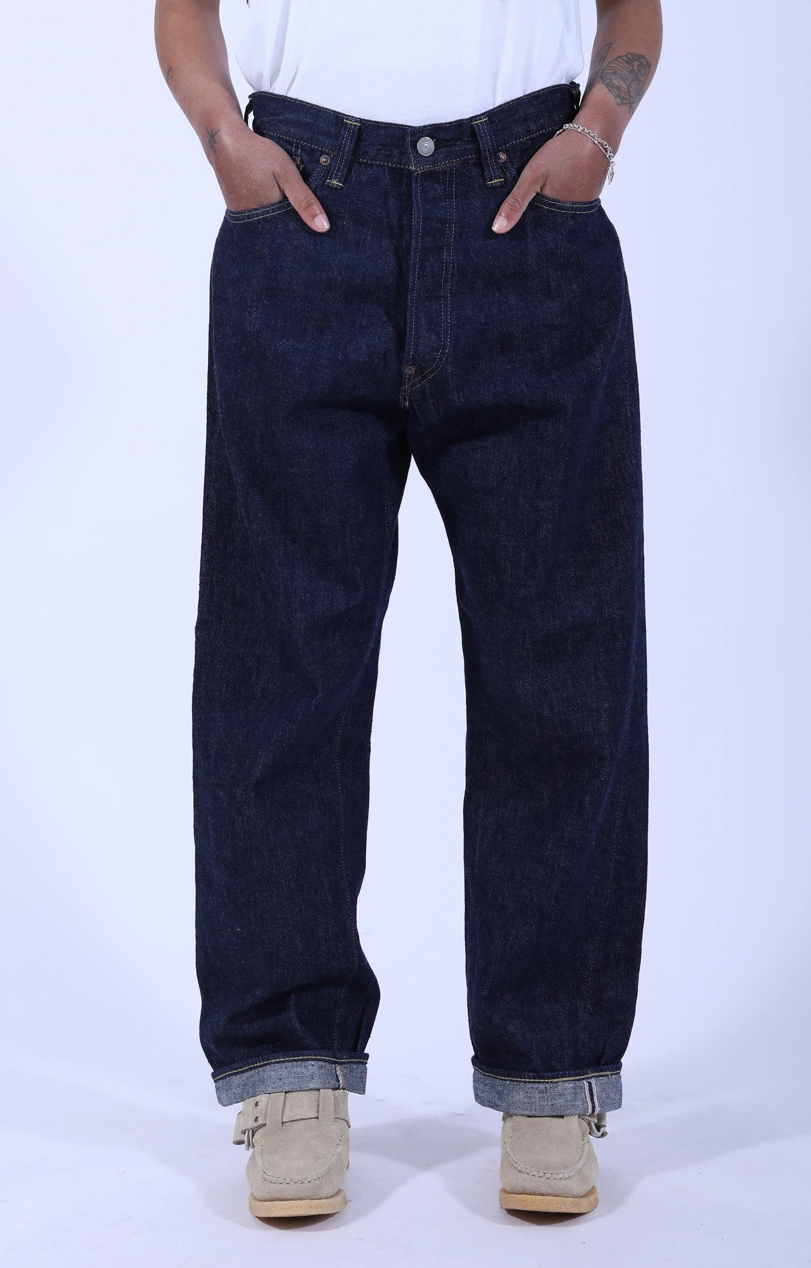 Grand Dad's Fit Denim Pants One Wash