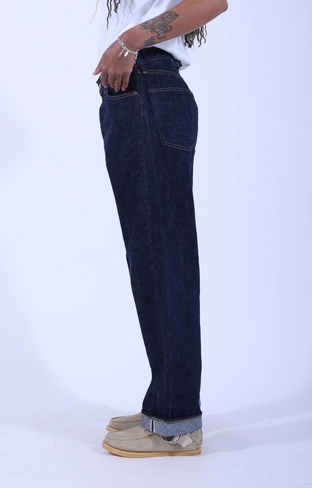Grand Dad's Fit Denim Pants One Wash