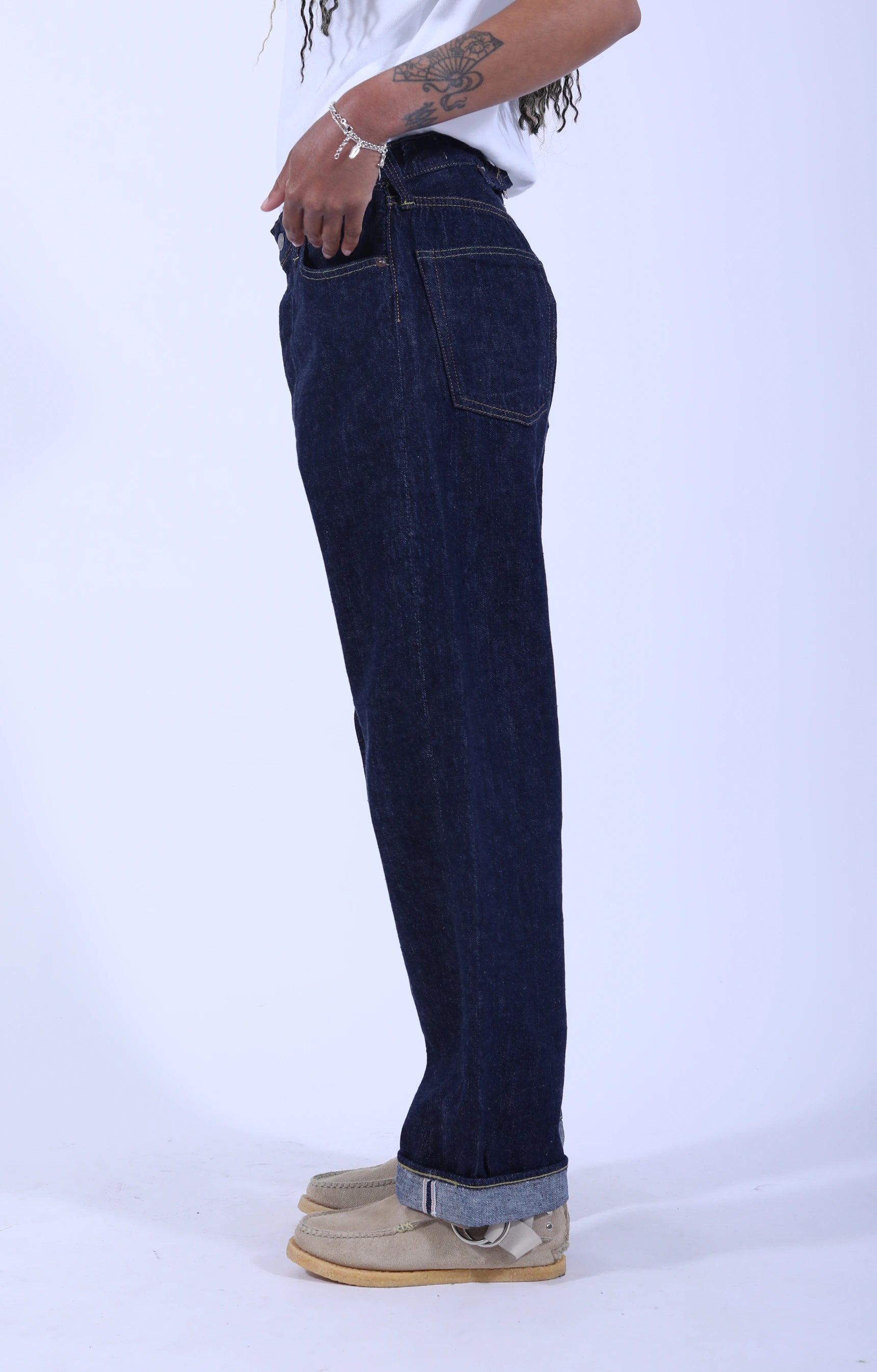 Grand Dad's Fit Denim Pants One Wash