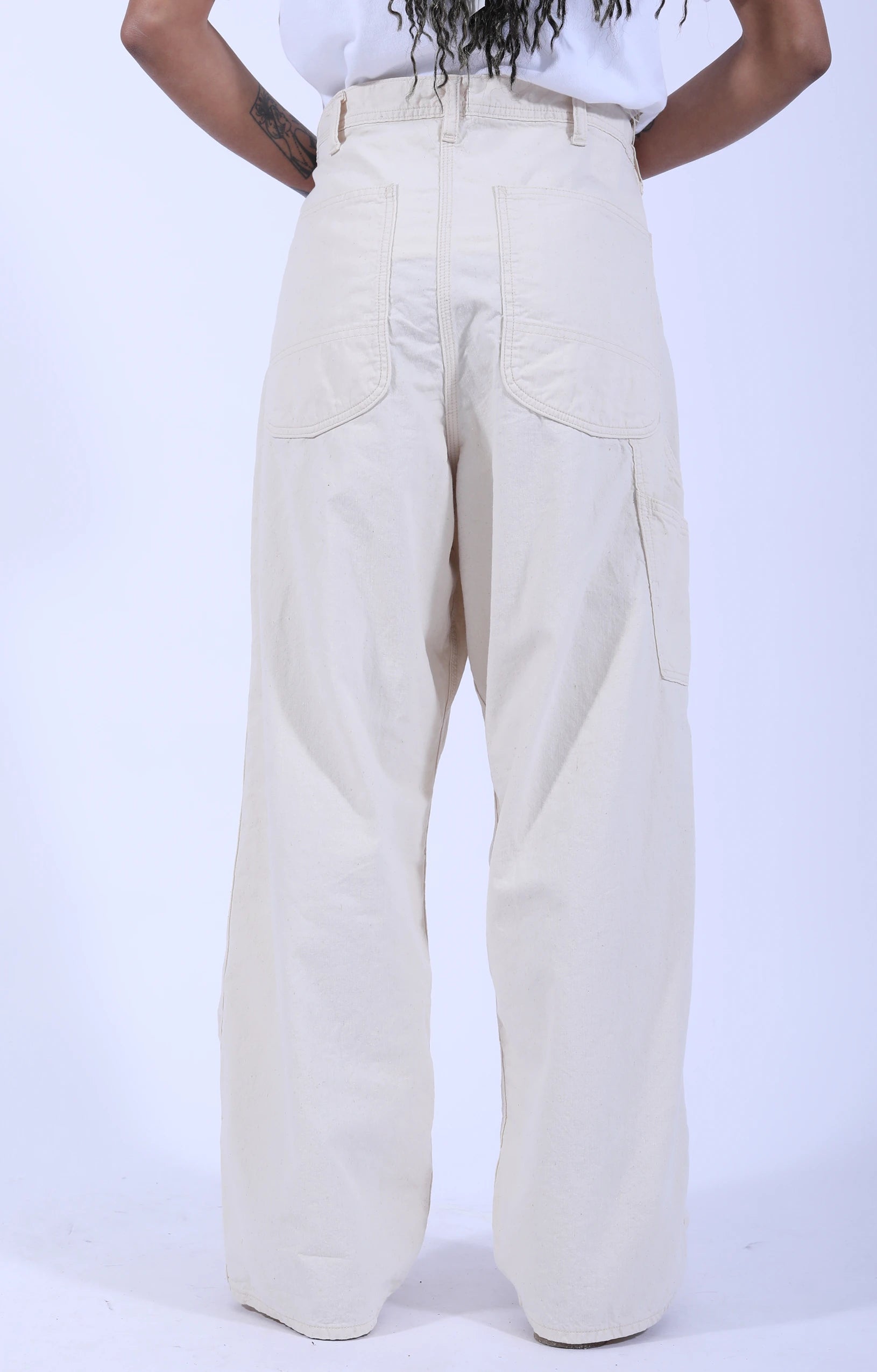 Denim Painter Pants Ecru